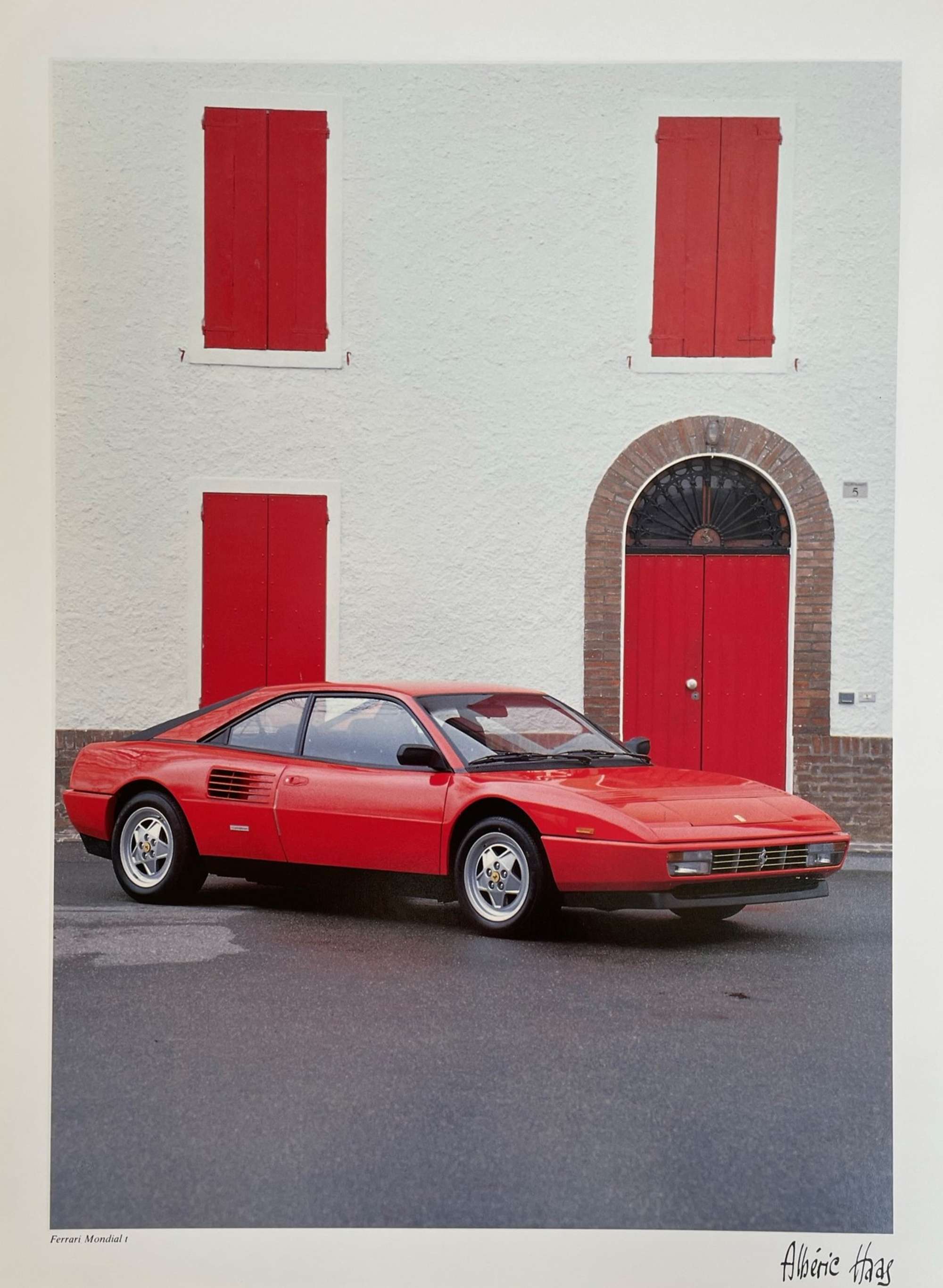 Lovely Selection of 16 Classic Genuine Ferrari Prints-Sold