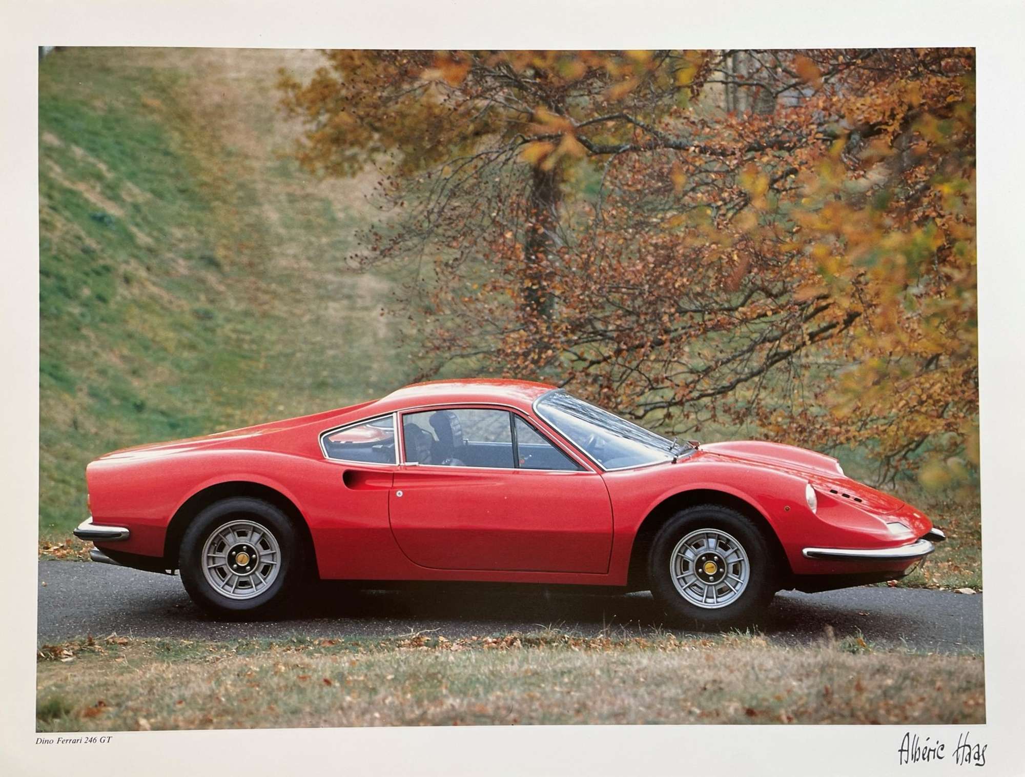 Lovely Selection of 16 Classic Genuine Ferrari Prints-Sold