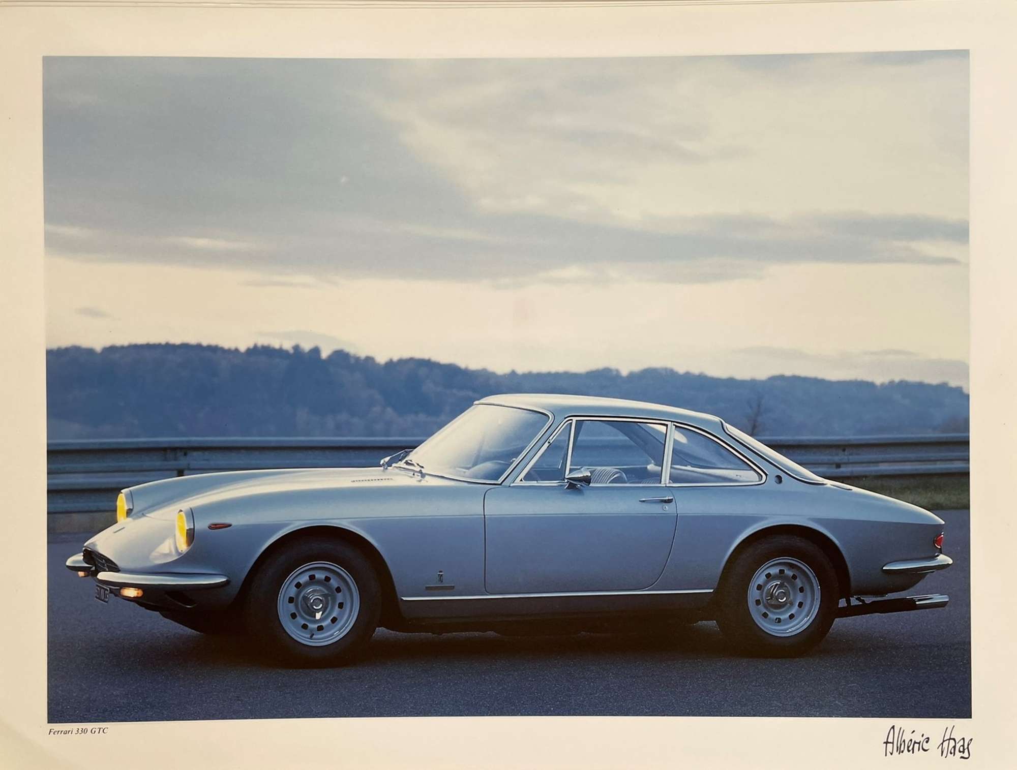 Lovely Selection of 16 Classic Genuine Ferrari Prints-Sold