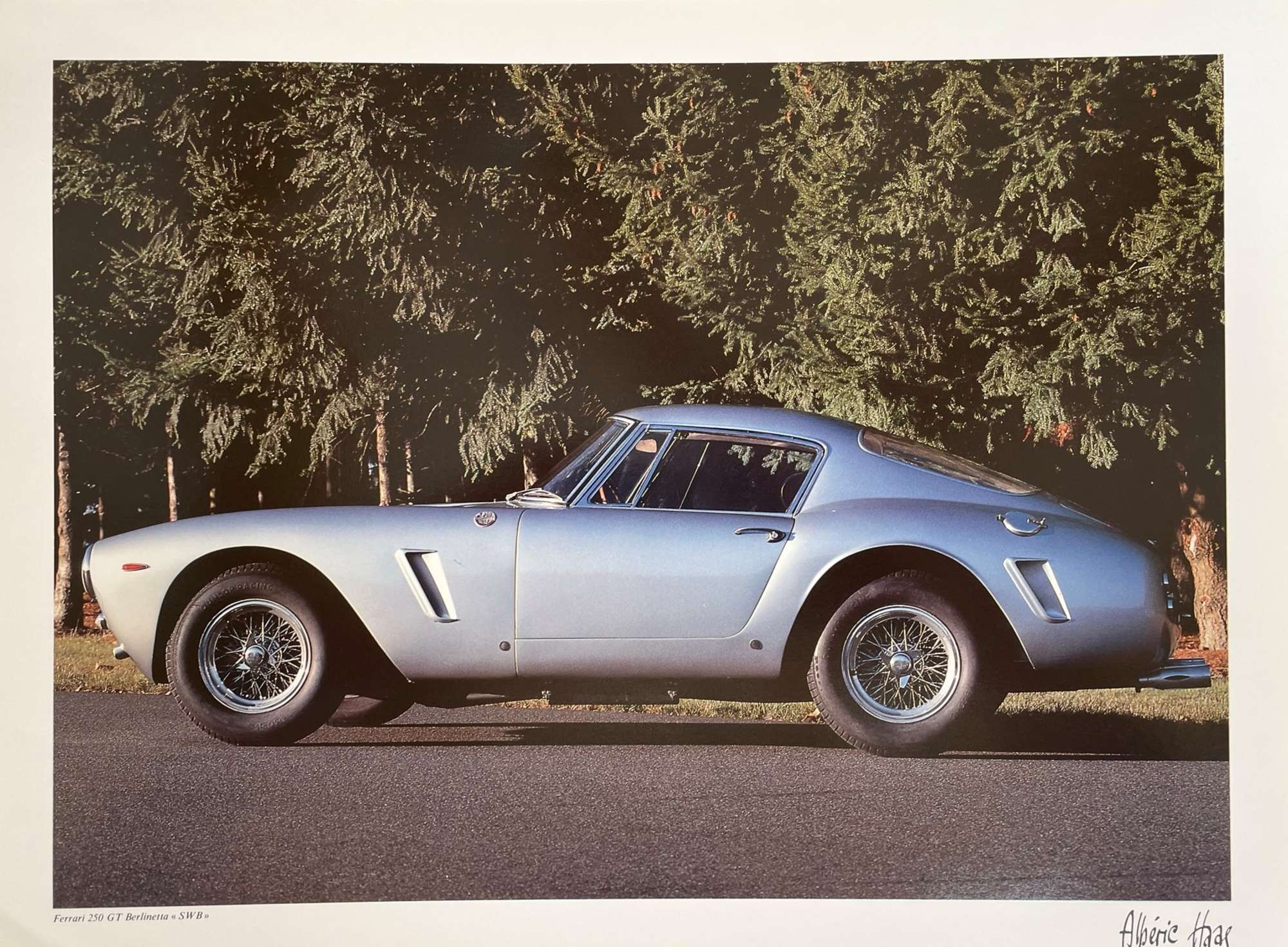 Lovely Selection of 16 Classic Genuine Ferrari Prints-Sold