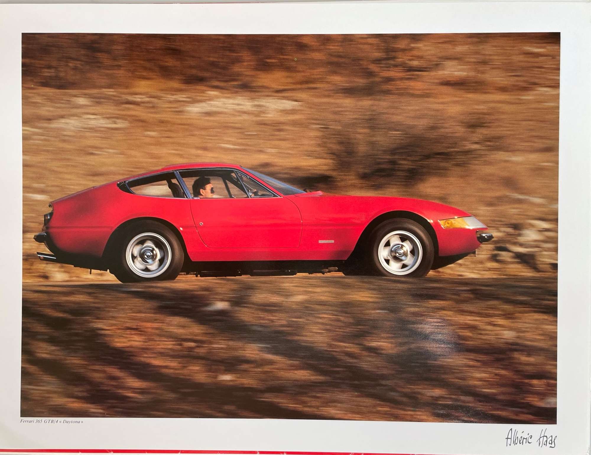 Lovely Selection of 16 Classic Genuine Ferrari Prints-Sold