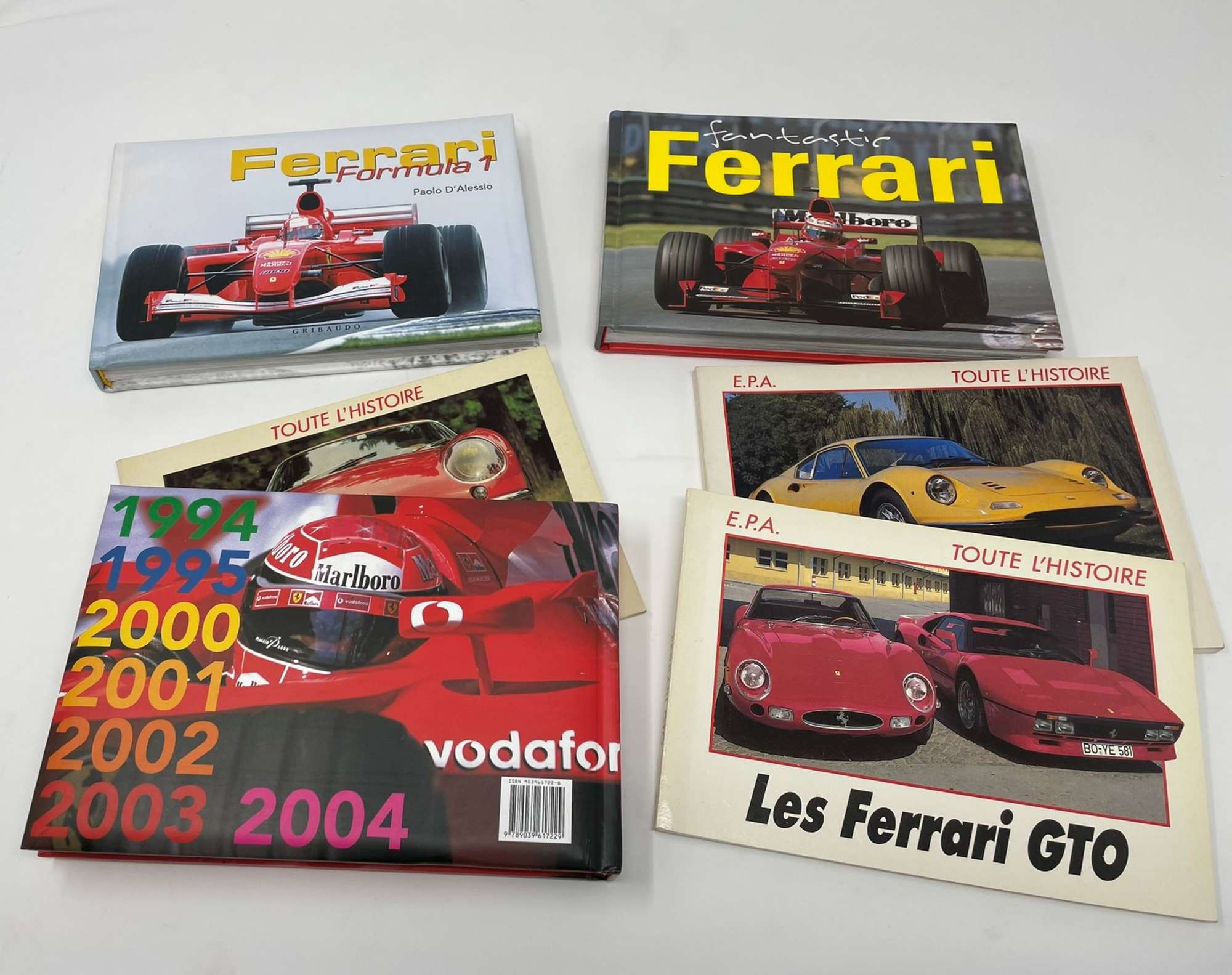 A Large Collection of Assorted Ferrari Books-Sold