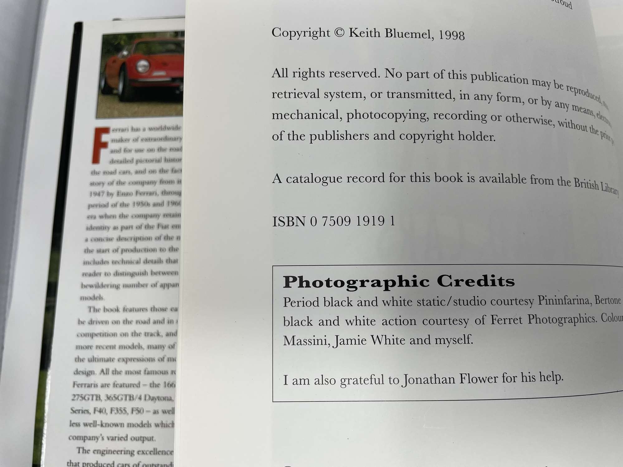 A Large Collection of Assorted Ferrari Books-Sold