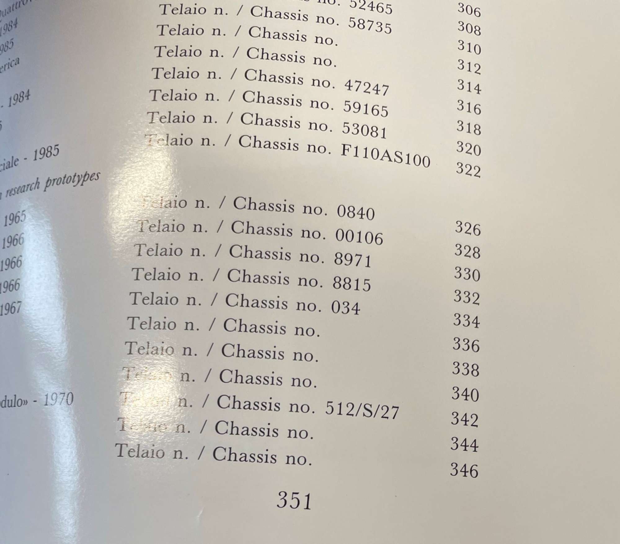 Le Ferrari Di Pininfarina by Angelo Tito Anselmi-Sold
