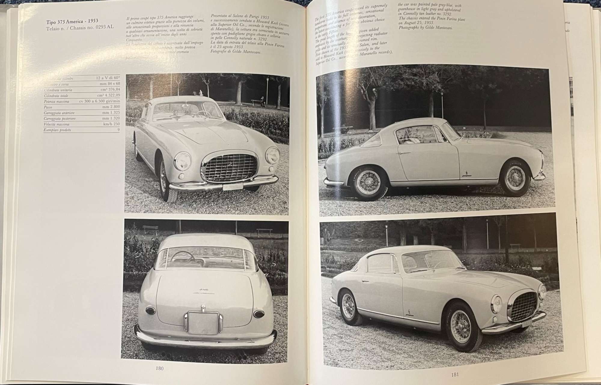 Le Ferrari Di Pininfarina by Angelo Tito Anselmi-Sold