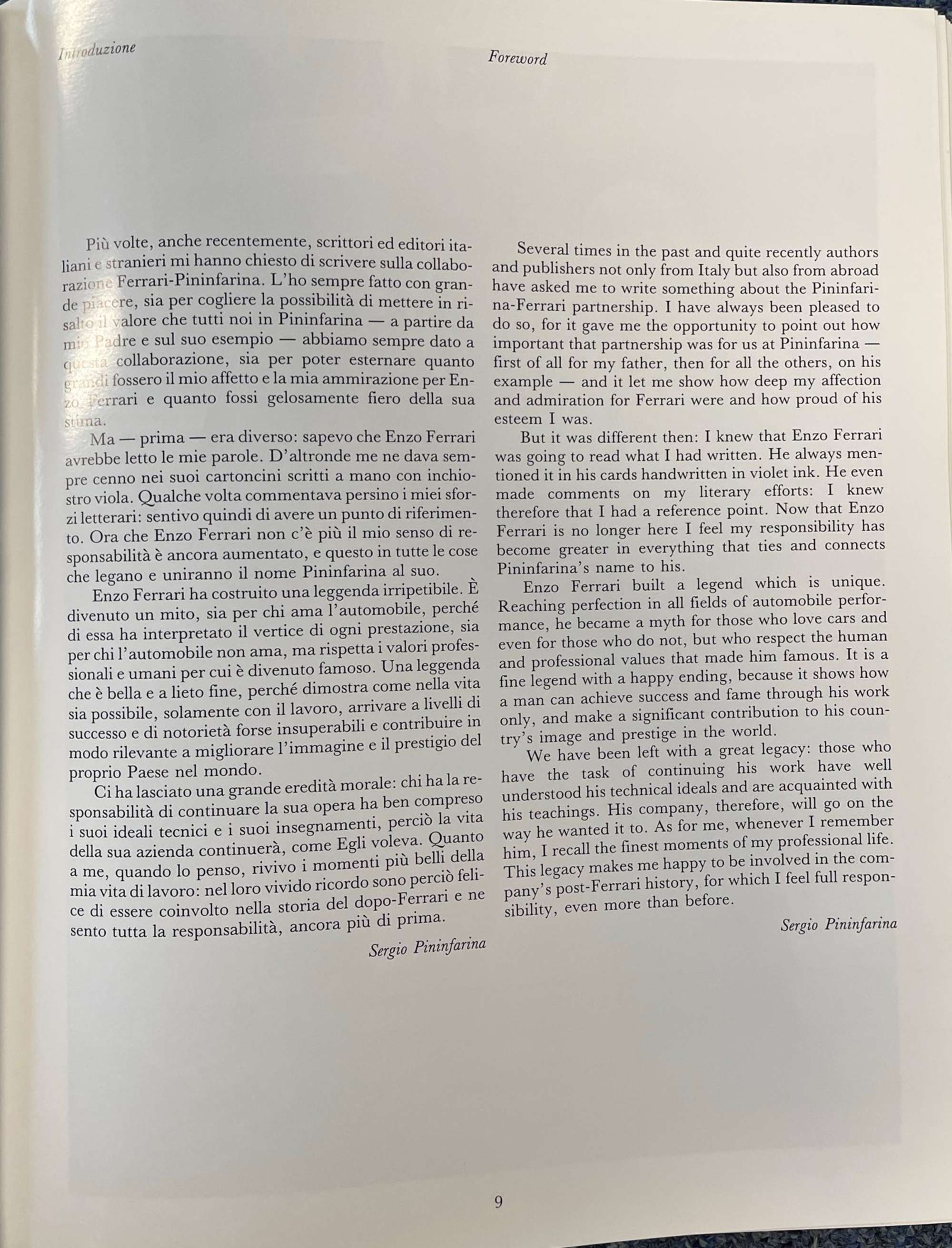 Le Ferrari Di Pininfarina by Angelo Tito Anselmi-Sold