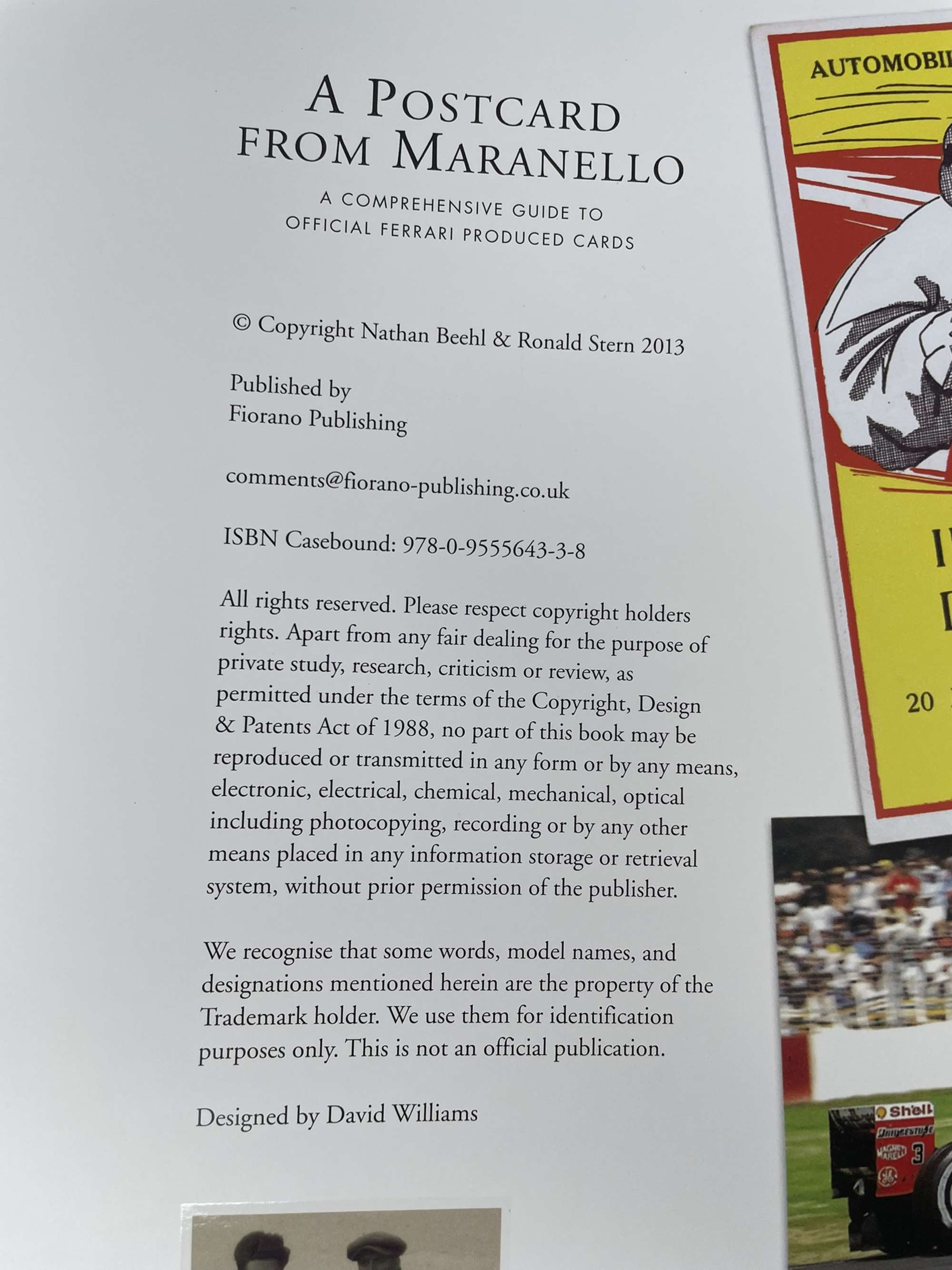 A Postcard From Maranello-Sold