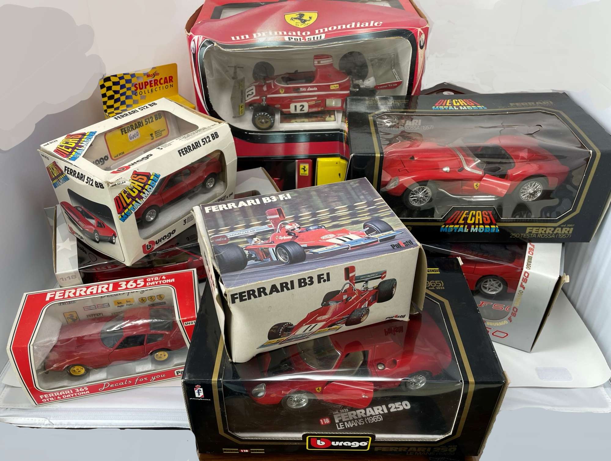 Selection of Model Ferraris-Sold