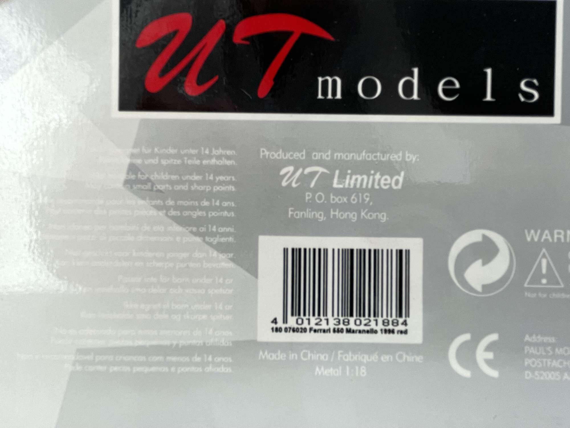 Selection of Model Ferraris-Sold