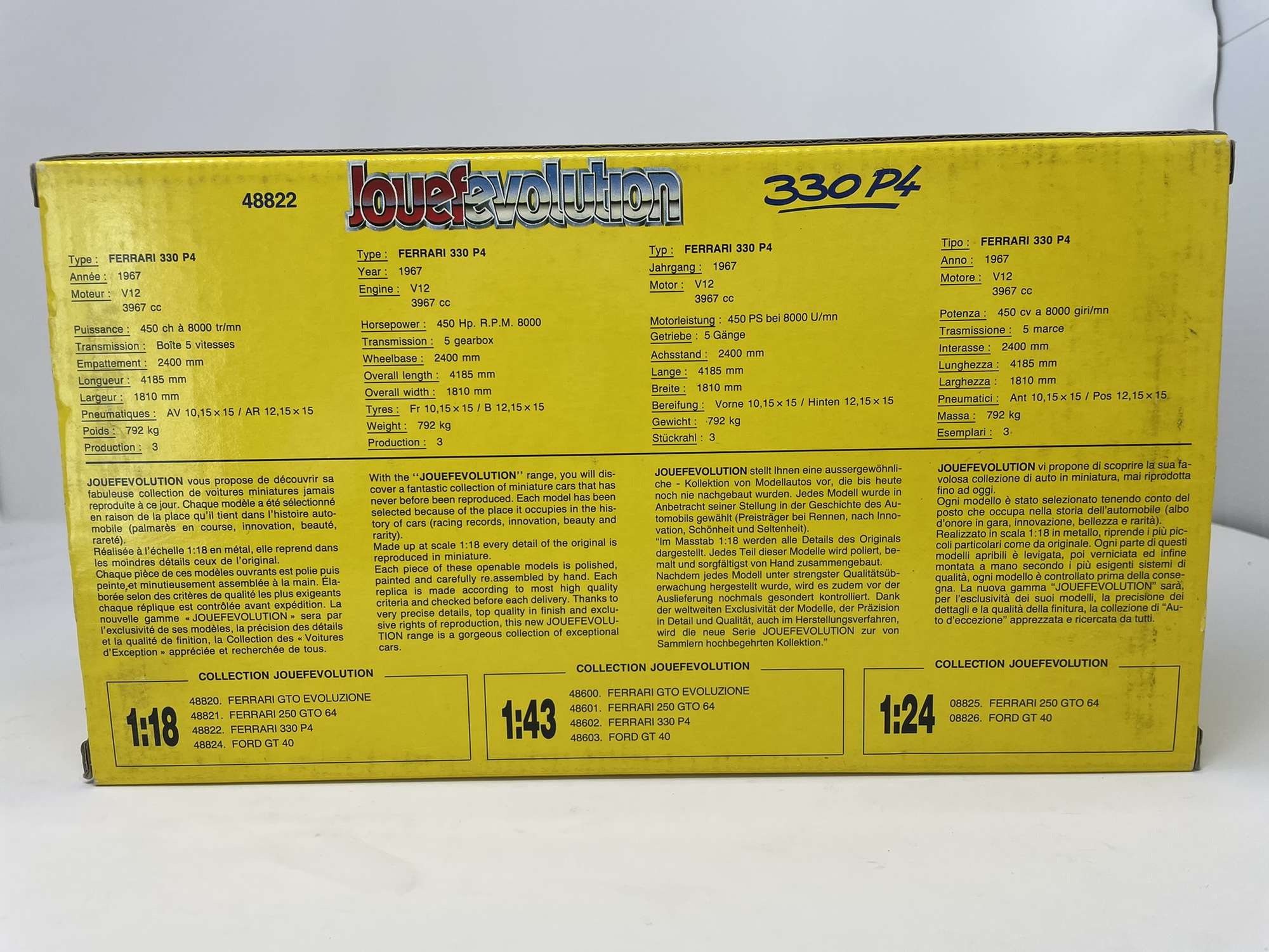 Selection of Model Ferraris-Sold