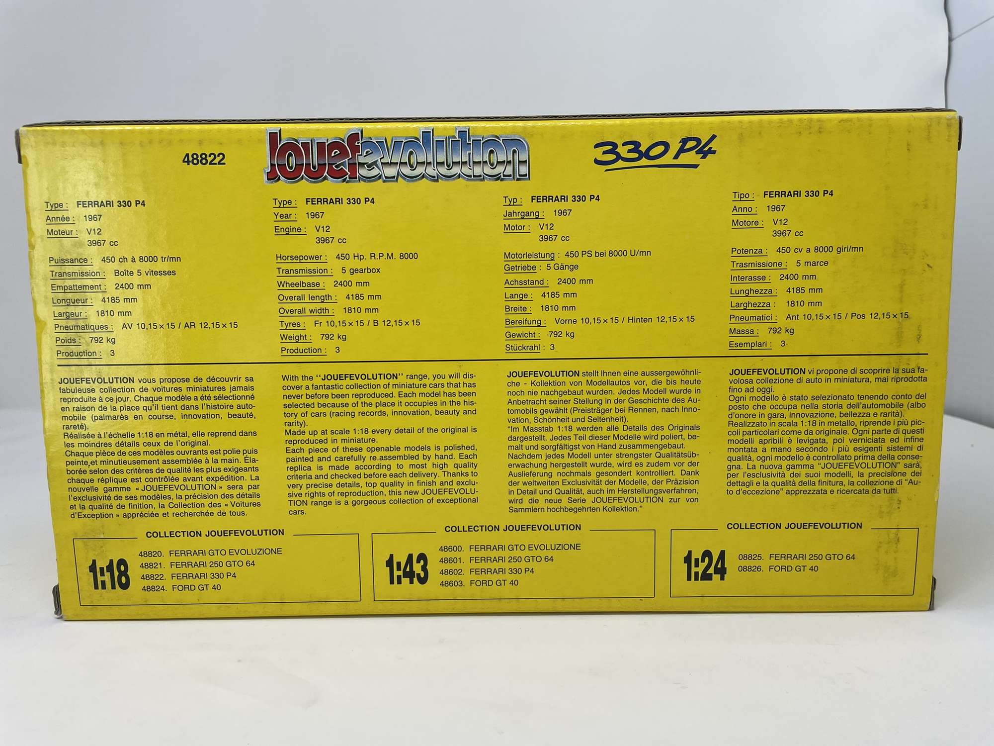 Selection of Model Ferraris-Sold