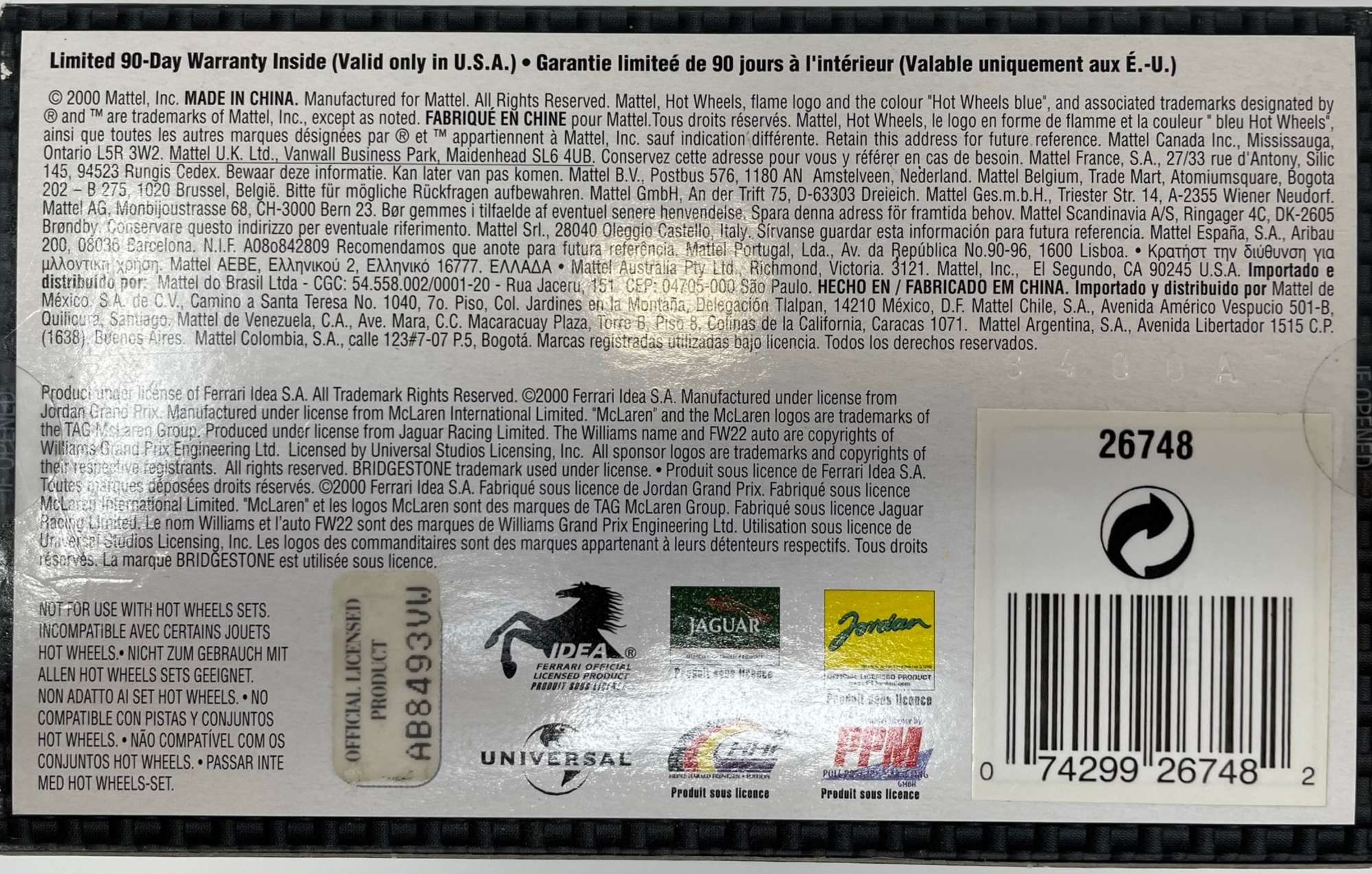 Selection of Model Ferraris-Sold