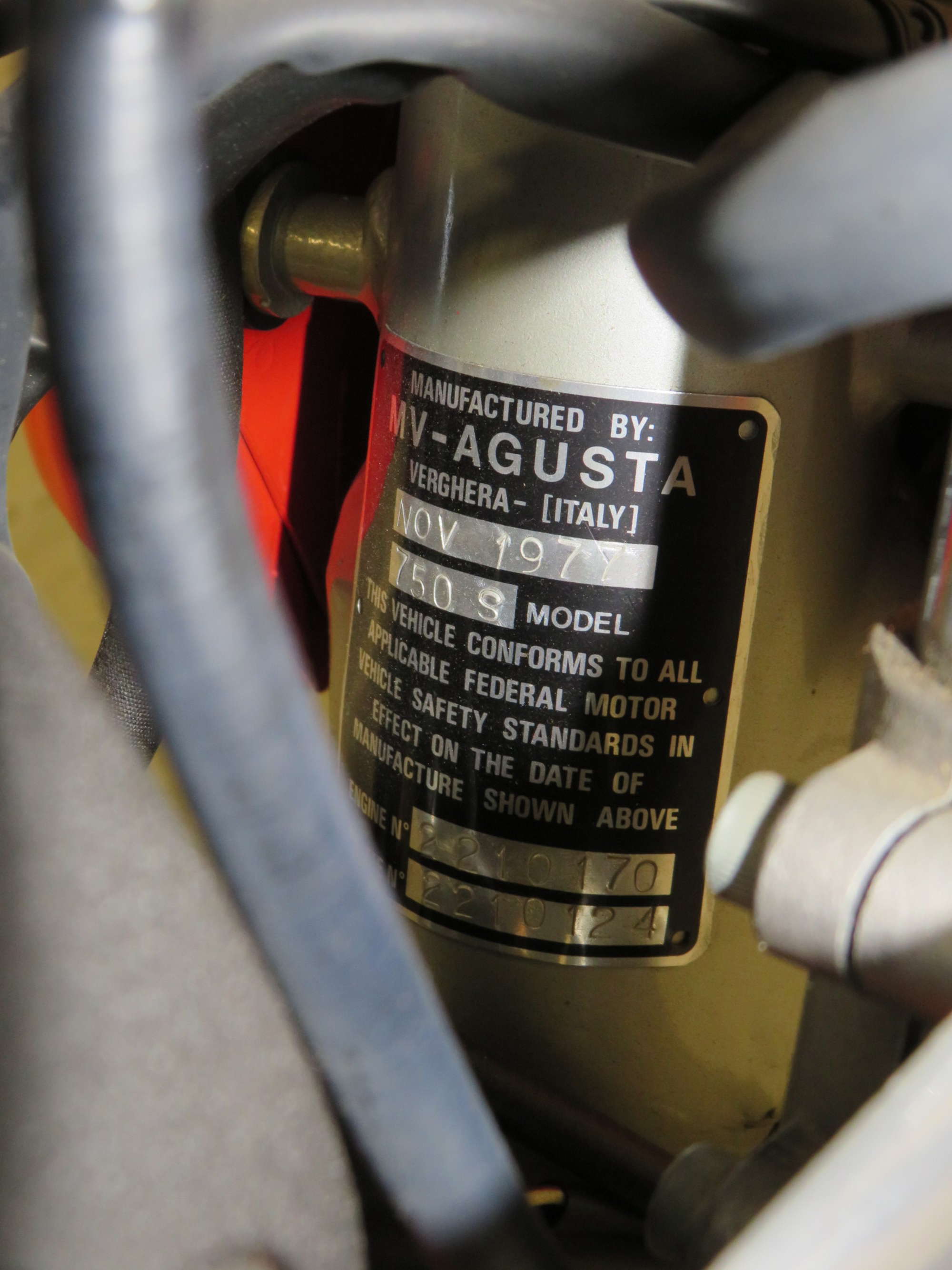 1977 MV Agusta 750S America 789cc-Sold