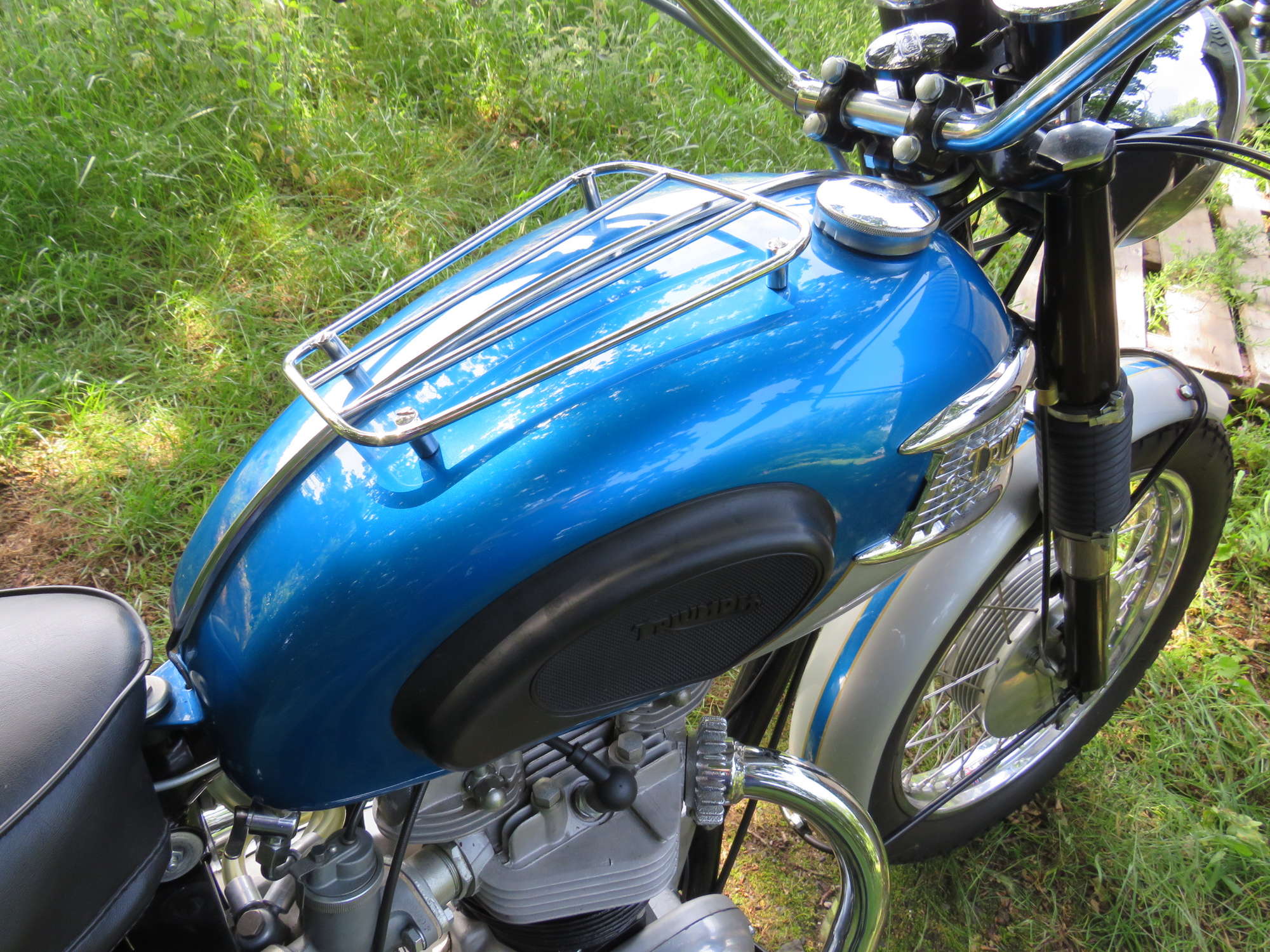 1965 Triumph Bonneville T120C Competition Scrambler 650cc-Sold