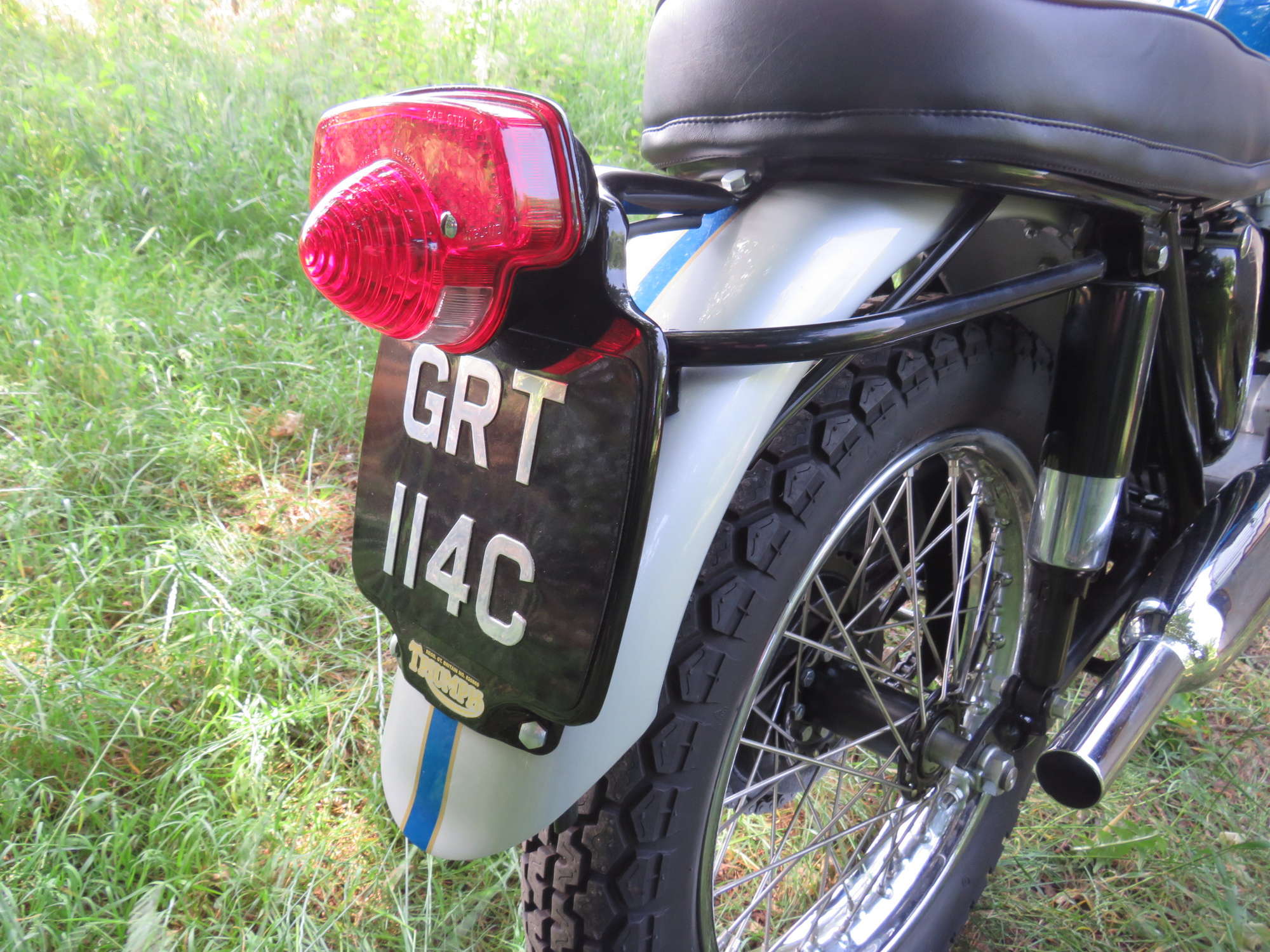 1965 Triumph Bonneville T120C Competition Scrambler 650cc-Sold