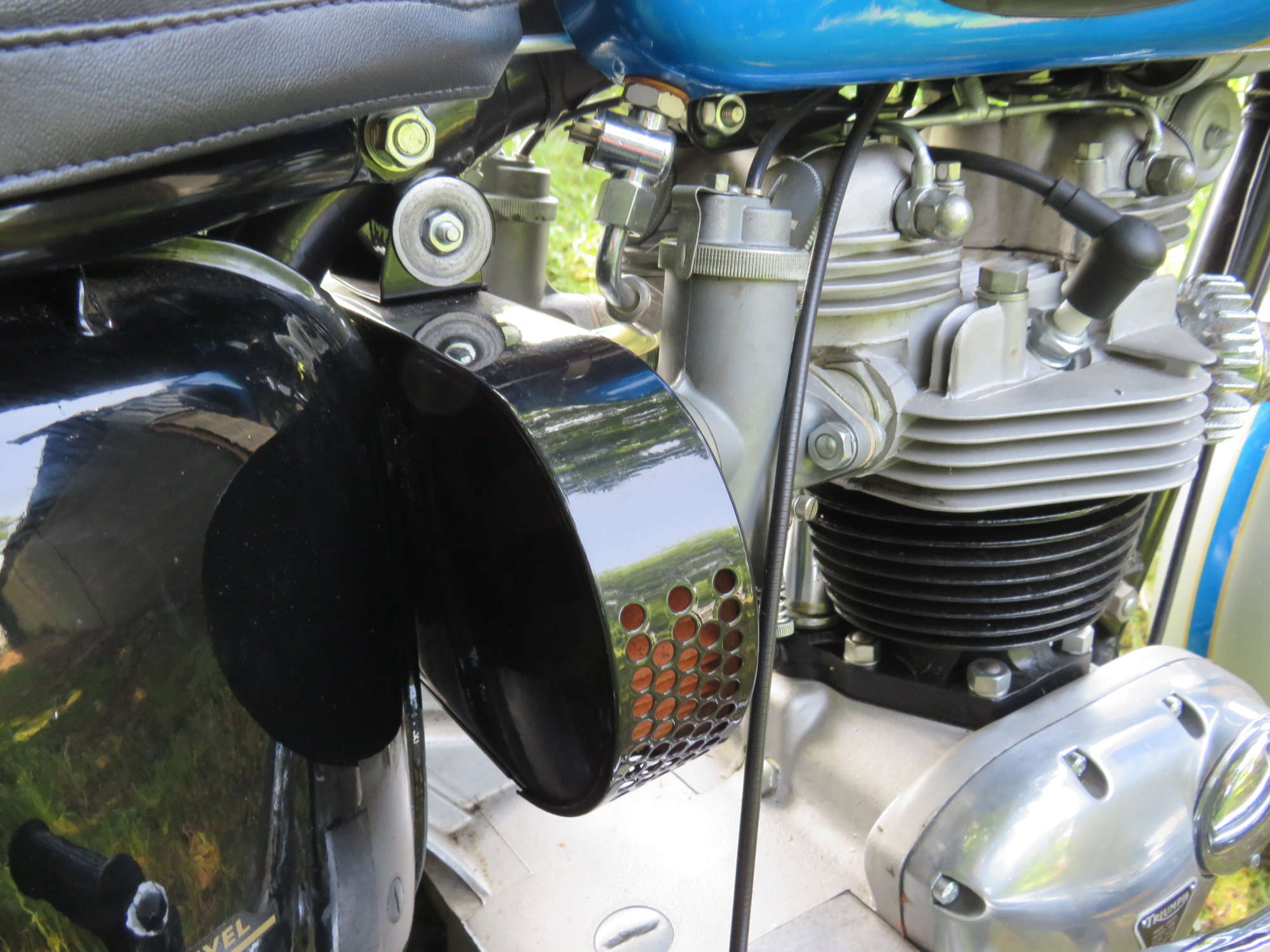 1965 Triumph Bonneville T120C Competition Scrambler 650cc-Sold