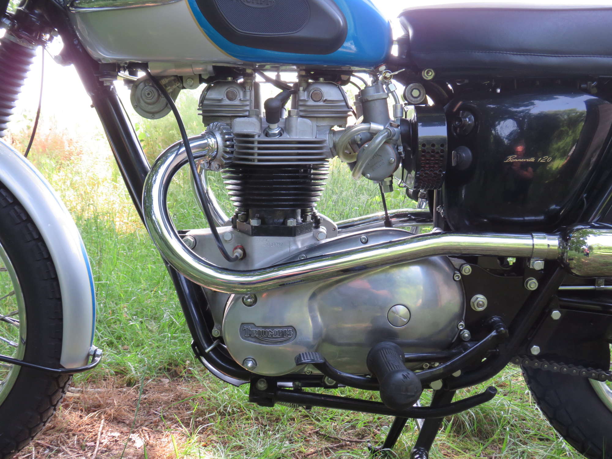 1965 Triumph Bonneville T120C Competition Scrambler 650cc-Sold