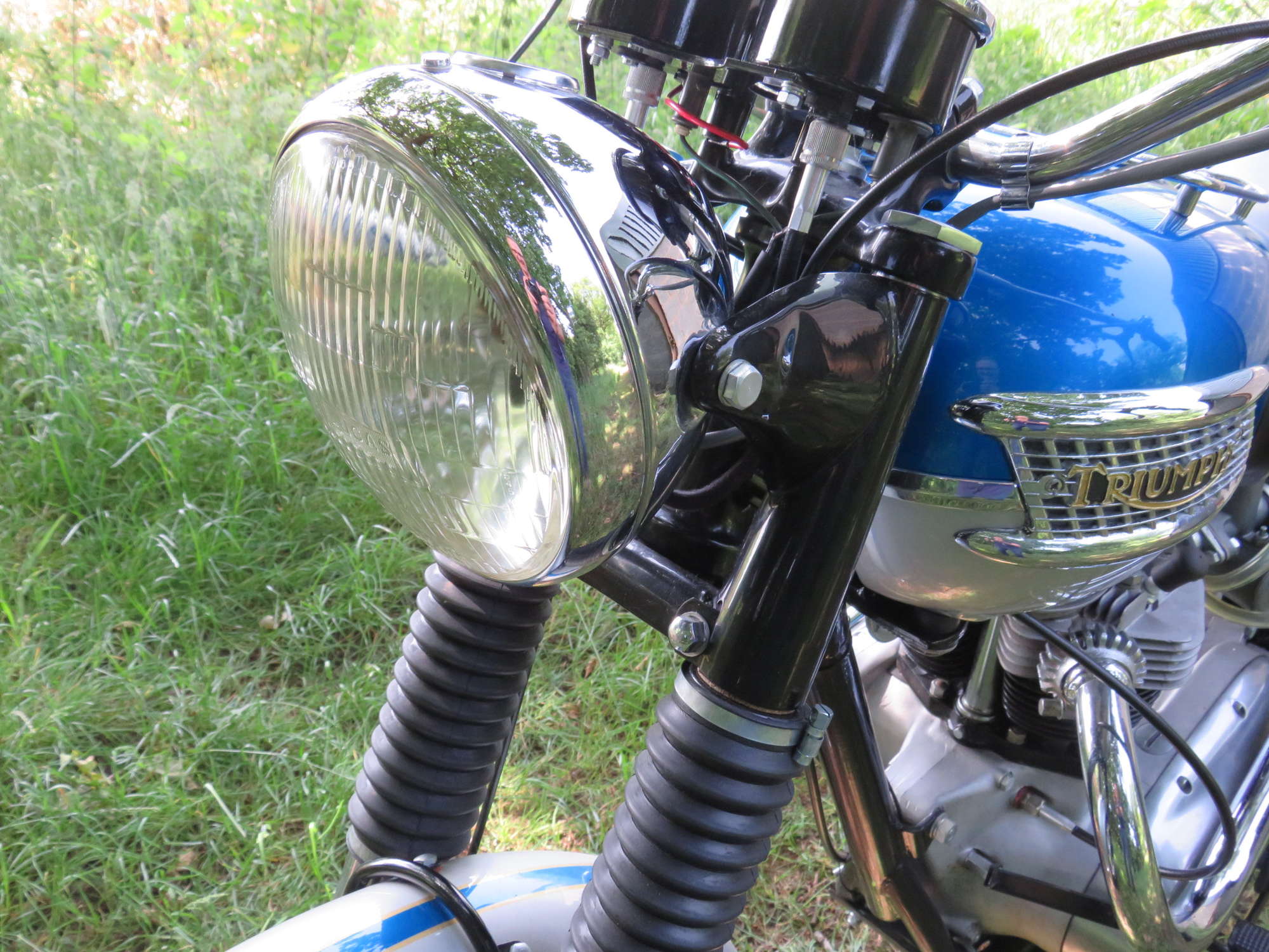 1965 Triumph Bonneville T120C Competition Scrambler 650cc-Sold