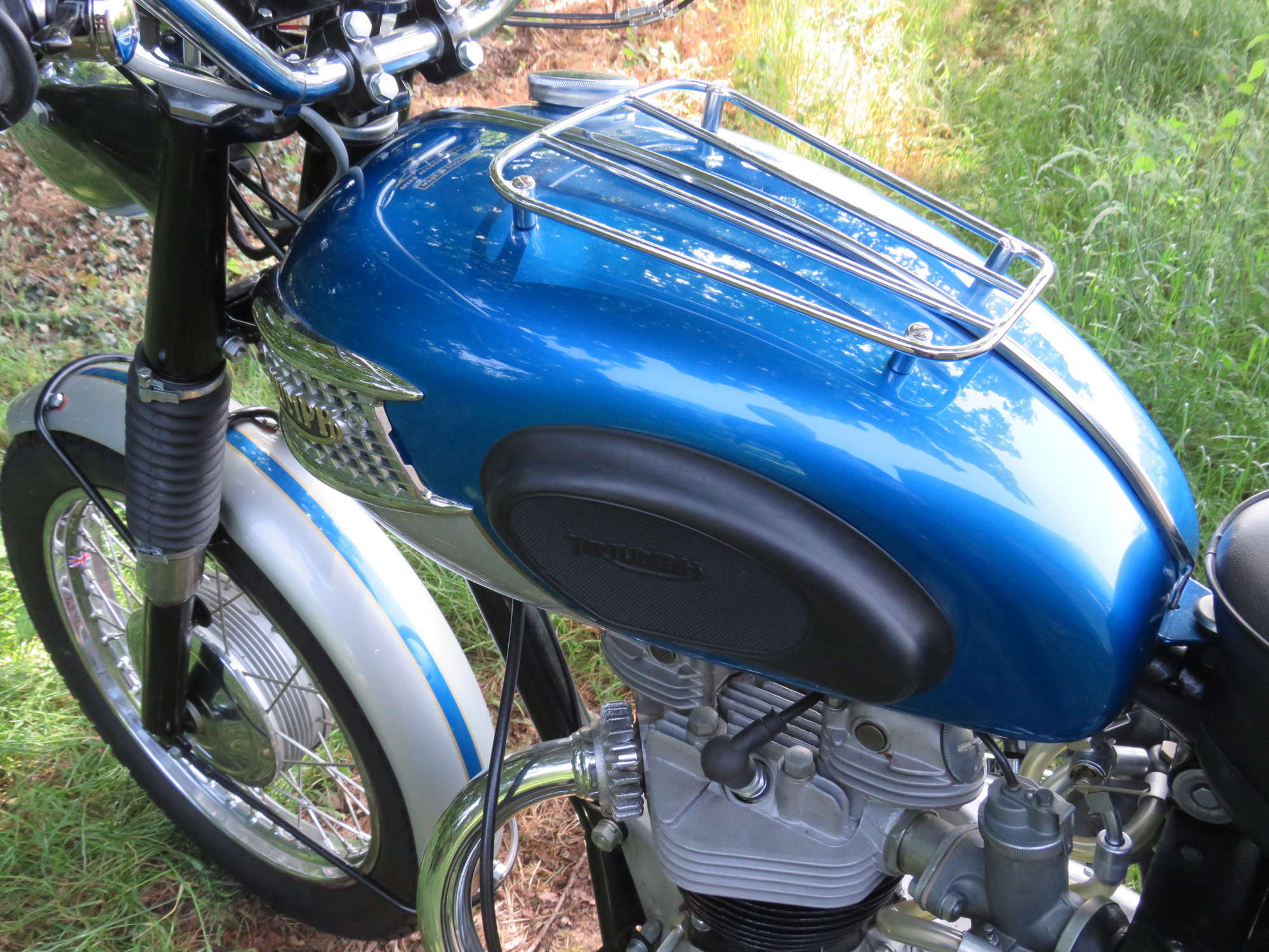 1965 Triumph Bonneville T120C Competition Scrambler 650cc-Sold