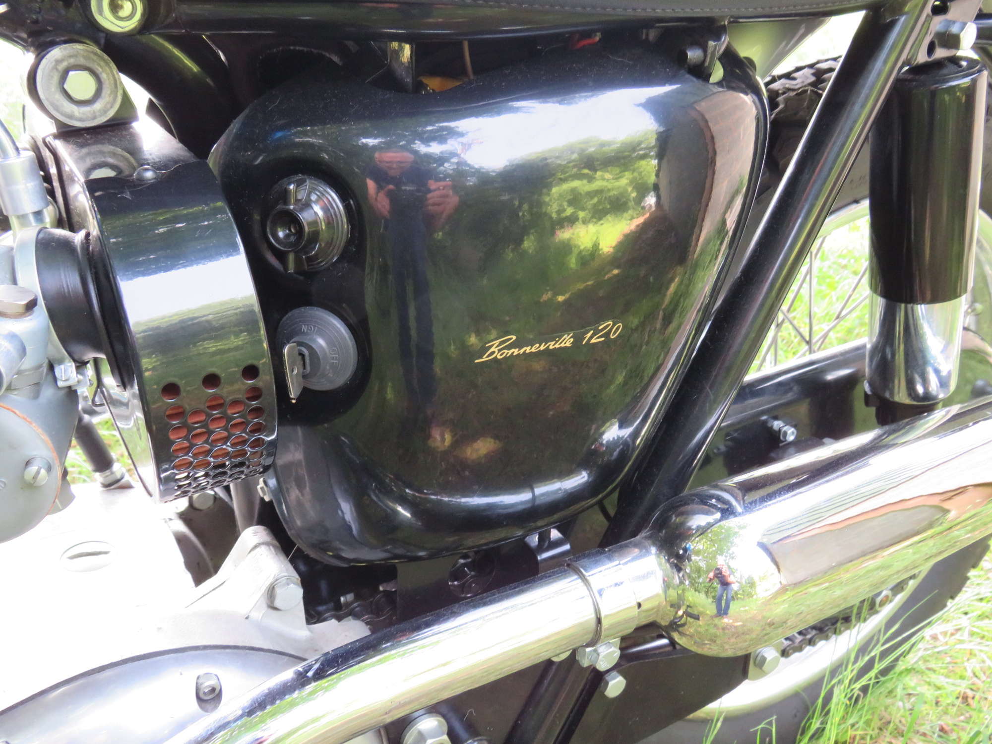 1965 Triumph Bonneville T120C Competition Scrambler 650cc-Sold