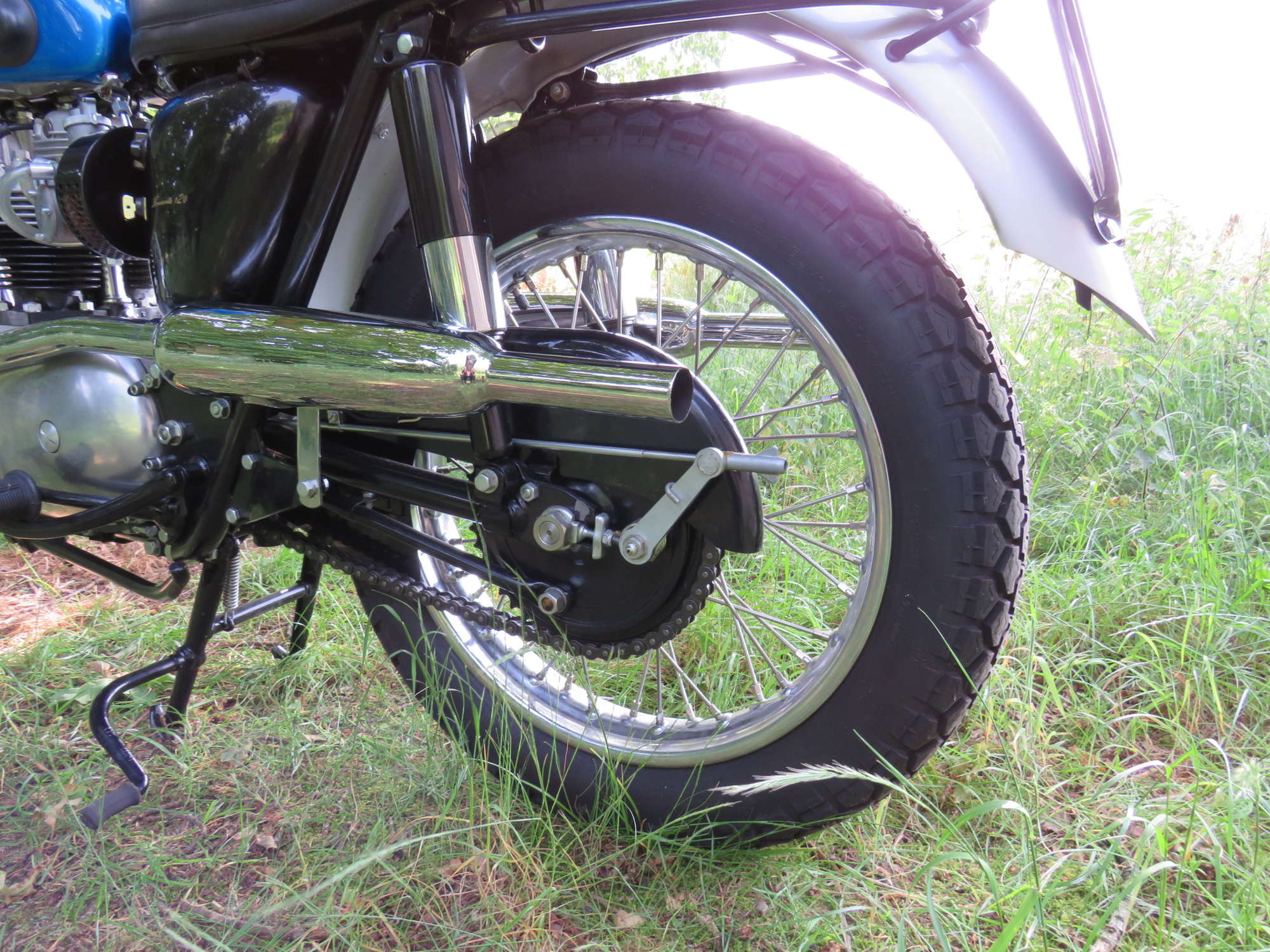 1965 Triumph Bonneville T120C Competition Scrambler 650cc-Sold