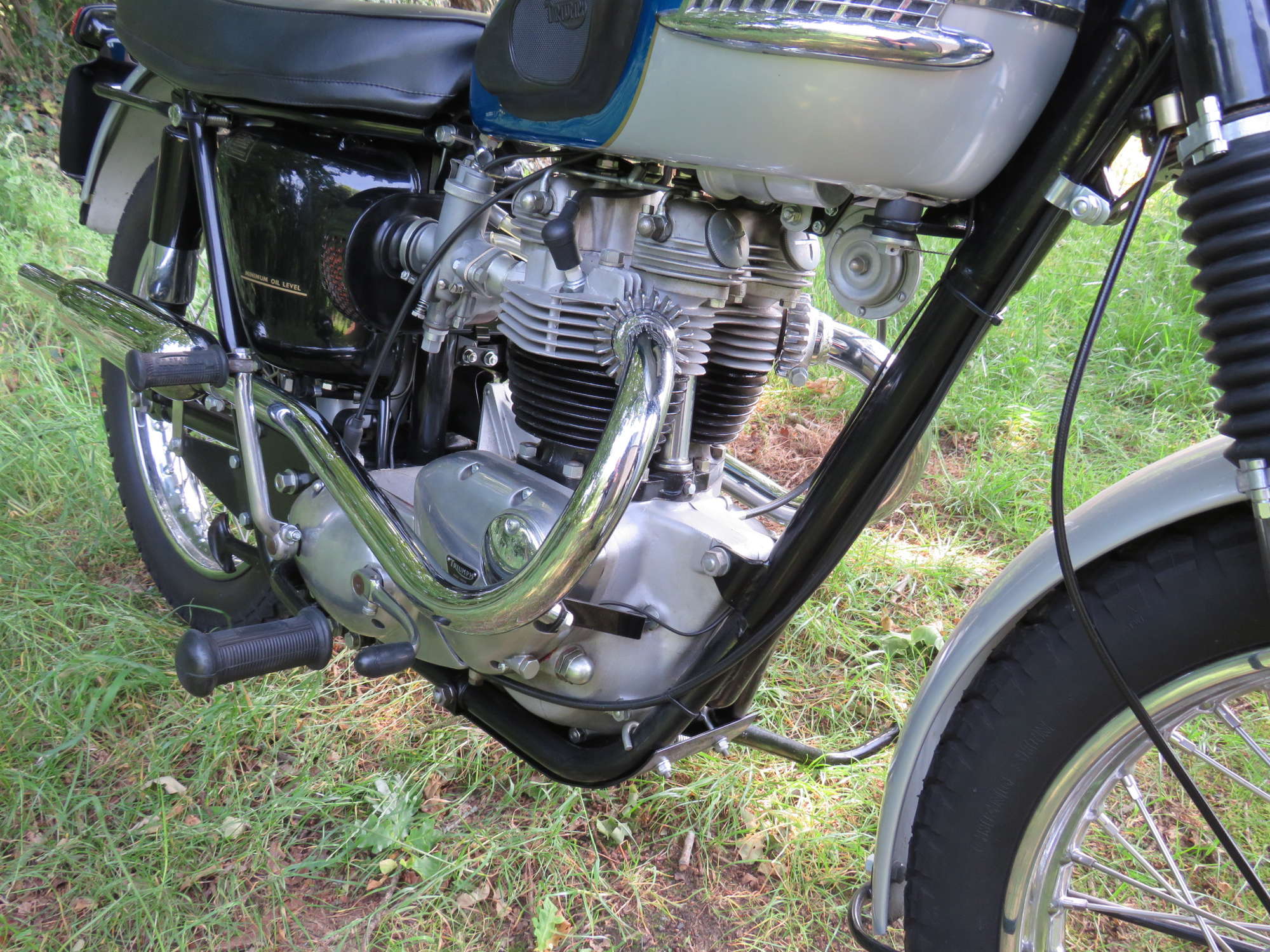 1965 Triumph Bonneville T120C Competition Scrambler 650cc-Sold