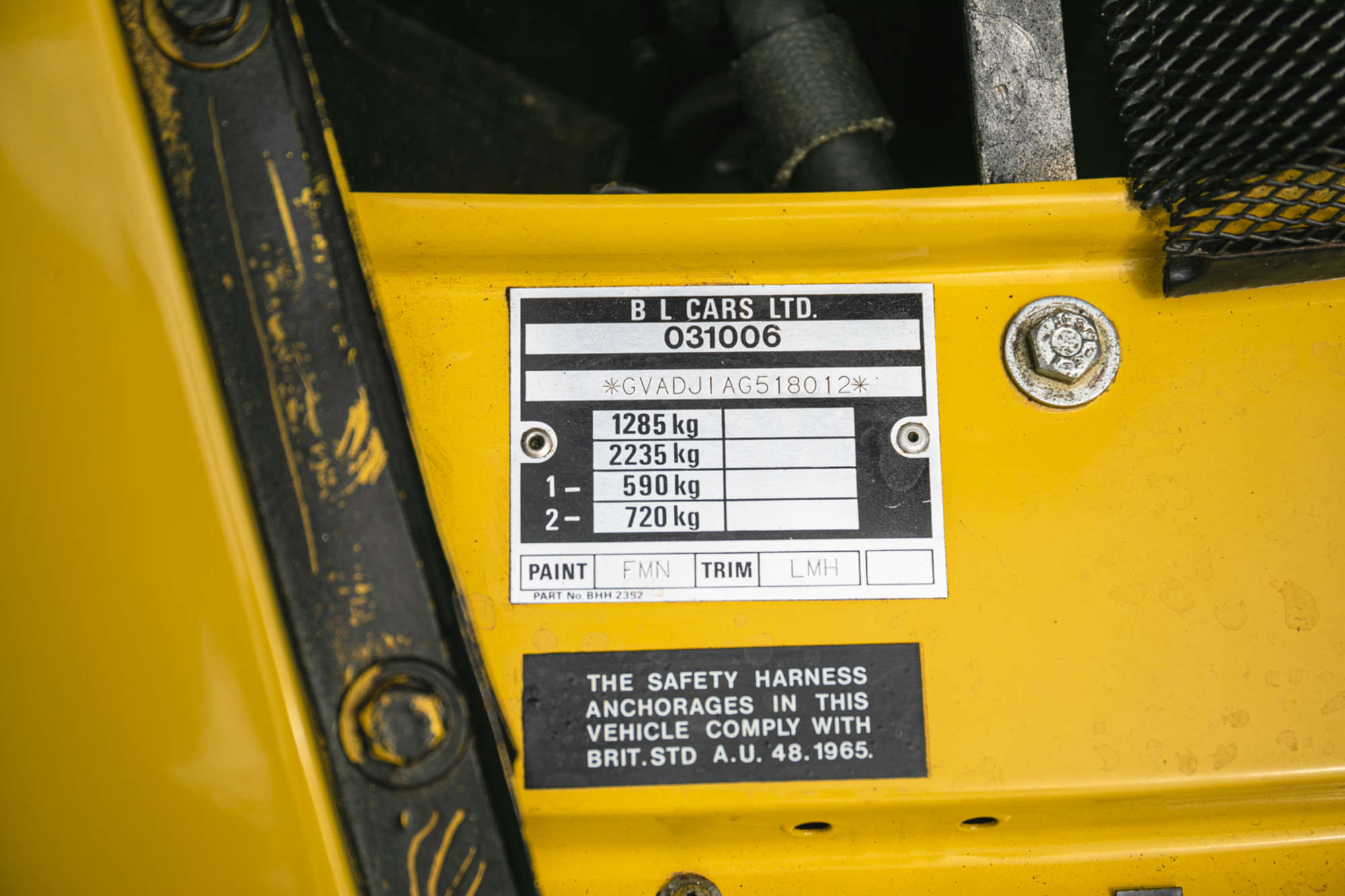 1980 MGB 1.8 Roadster-Sold