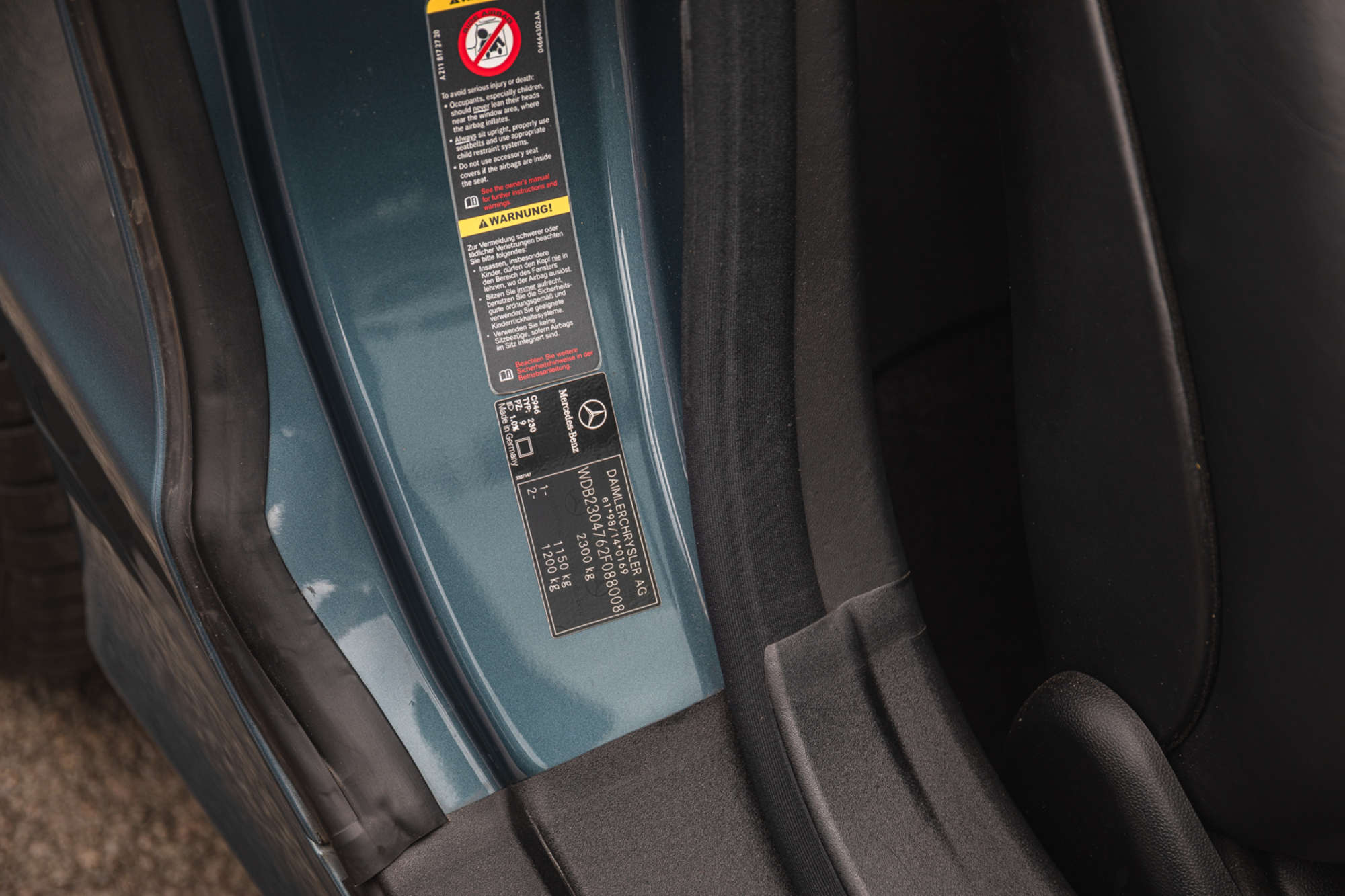 2004 Mercedes-Benz SL600 R230-Sold