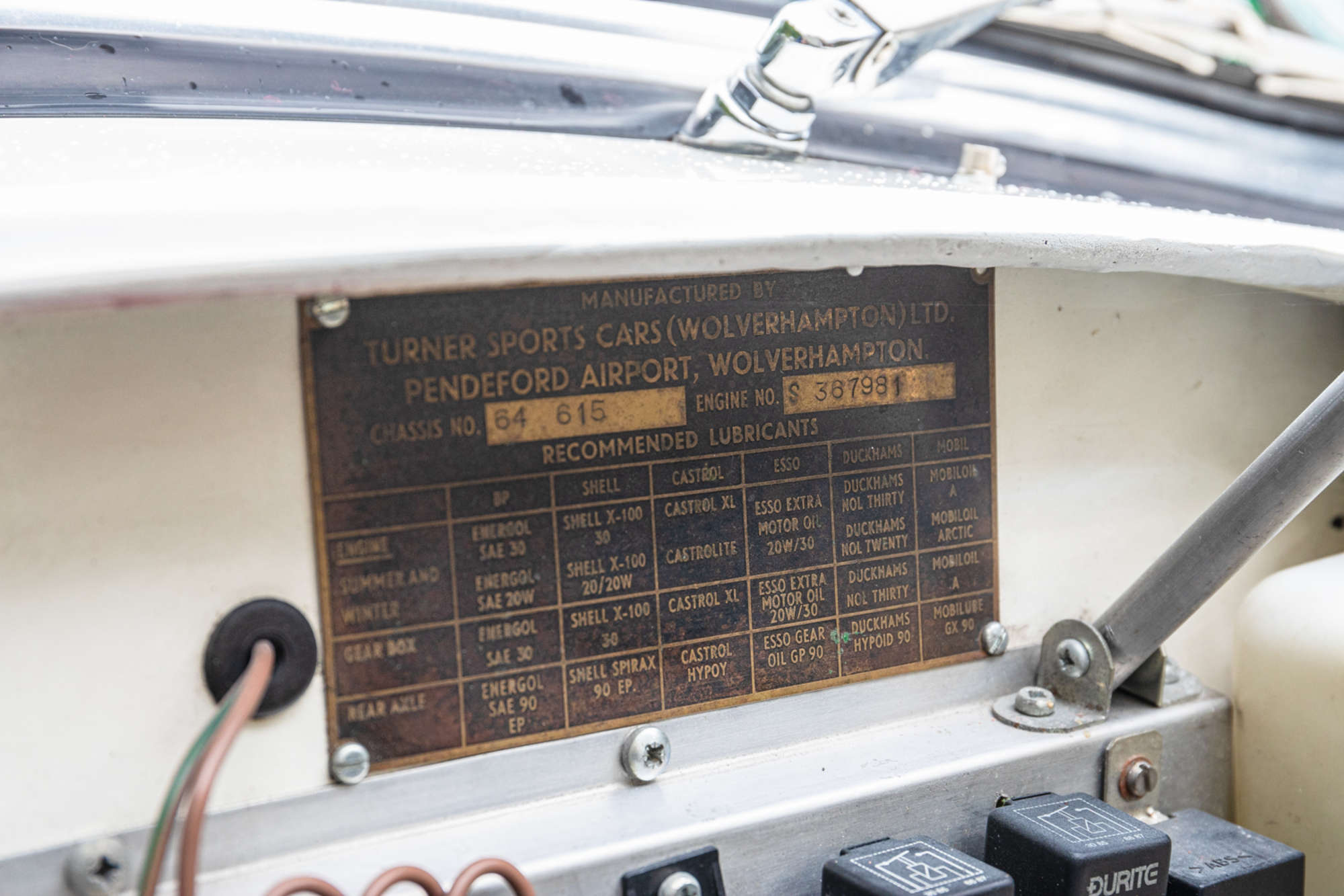 1964 Turner Ford 1600 Sports Mk3-Sold