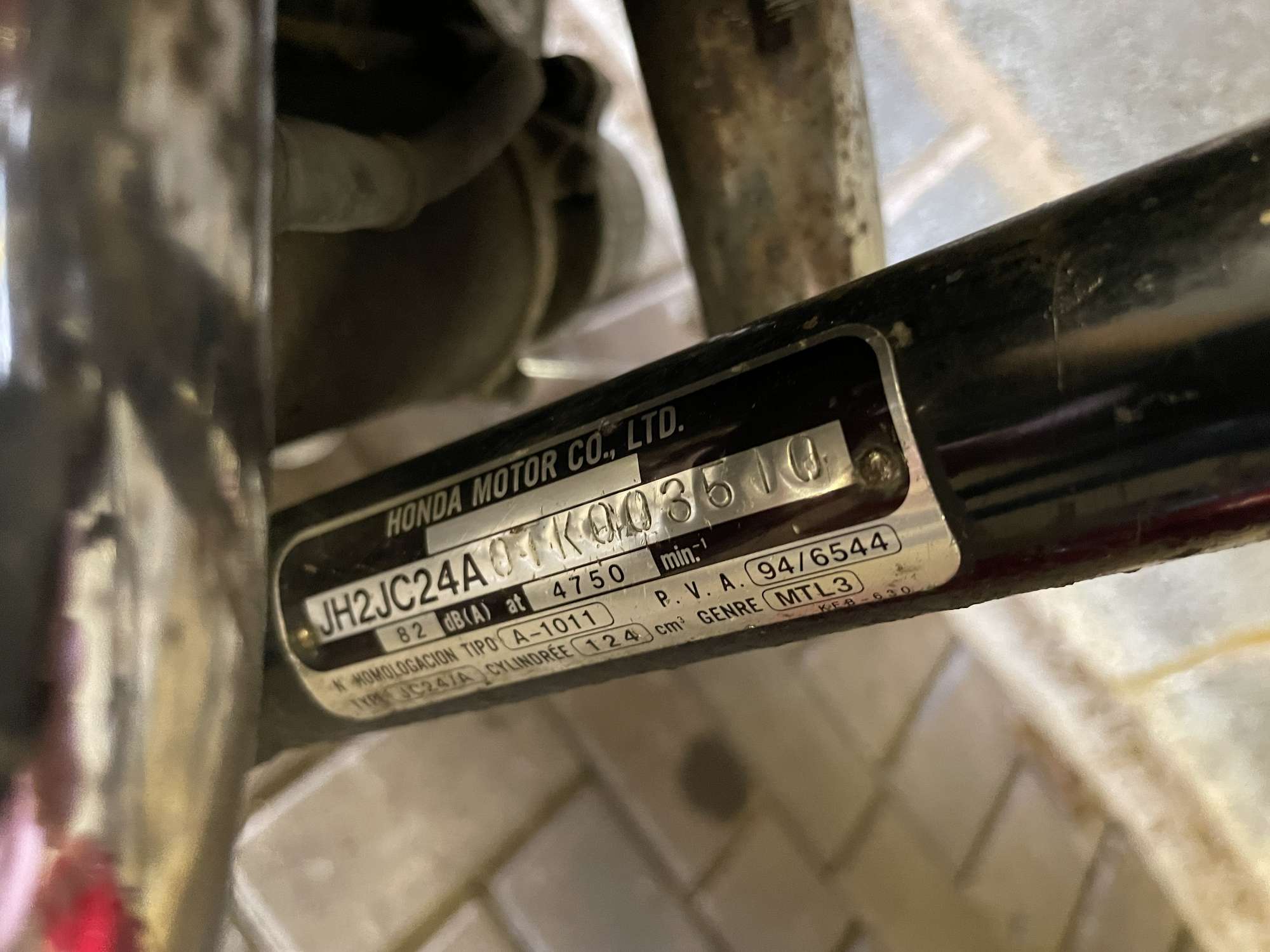 1997 Honda Rebel 124cc-Sold