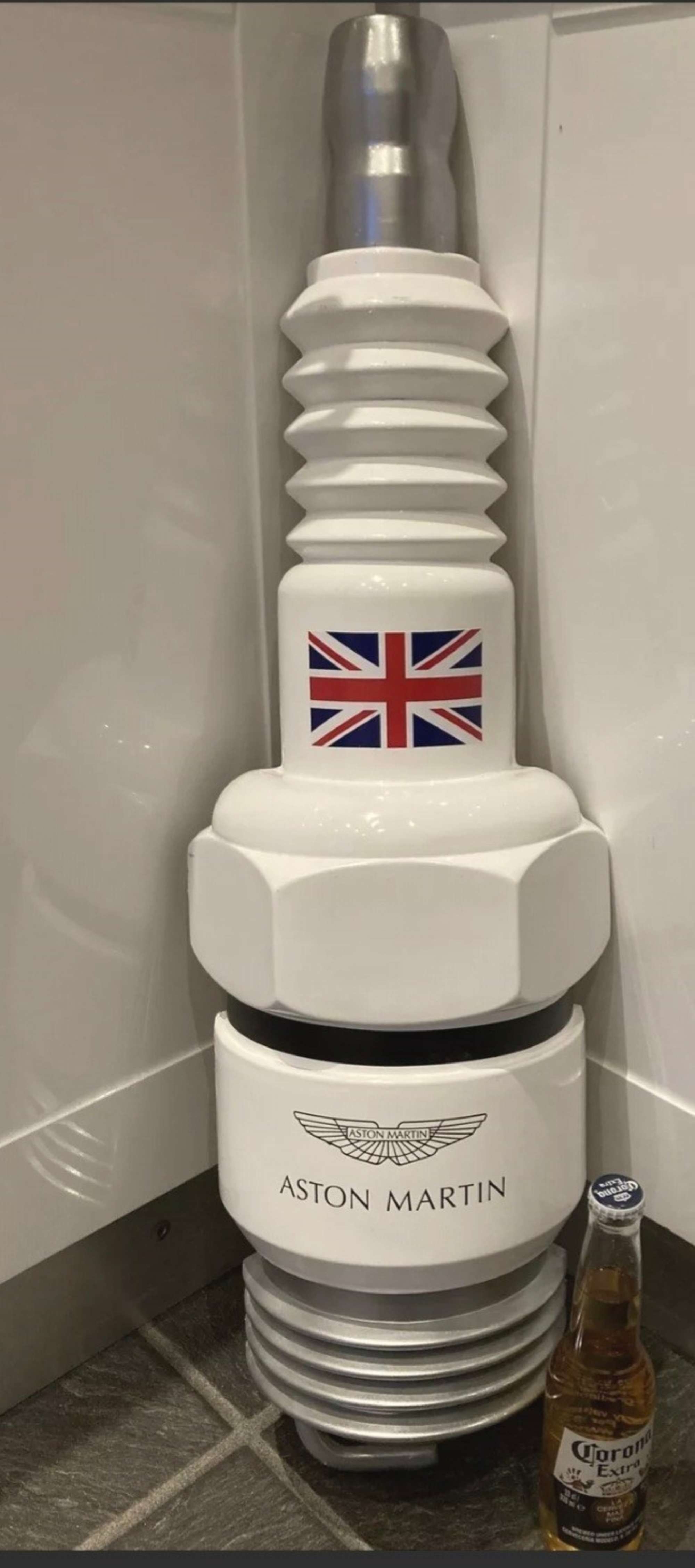 Large Display Spark Plug Advertising Aston Martin-Sold