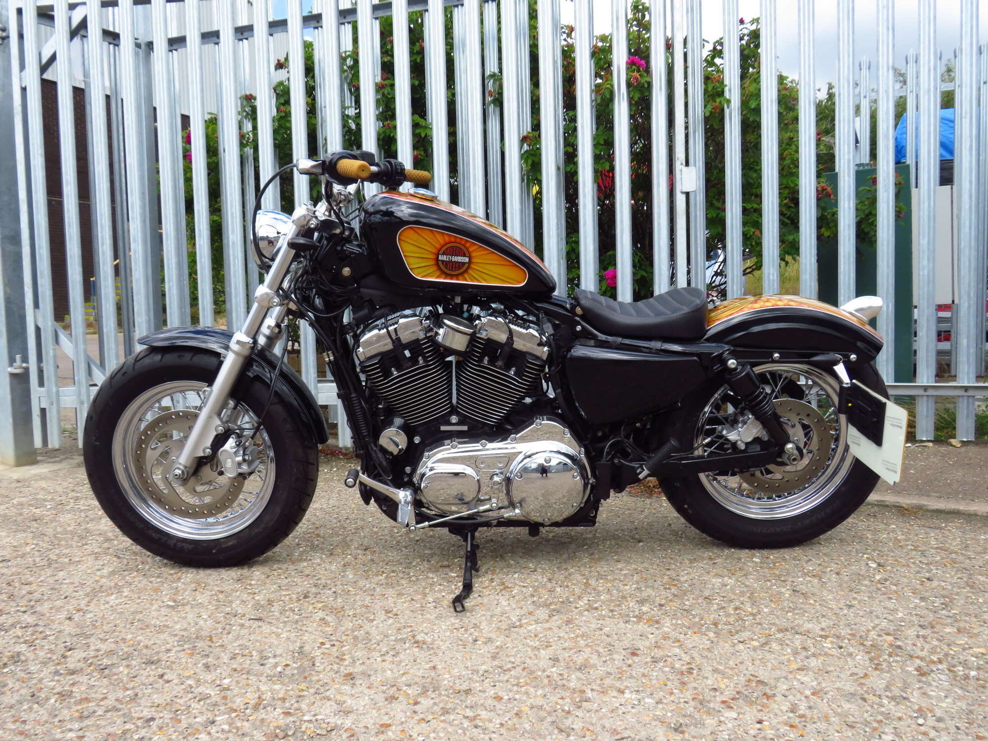 2015 Harley-Davidson XL1200C Sportster Custom 1,202cc-Auction Lot