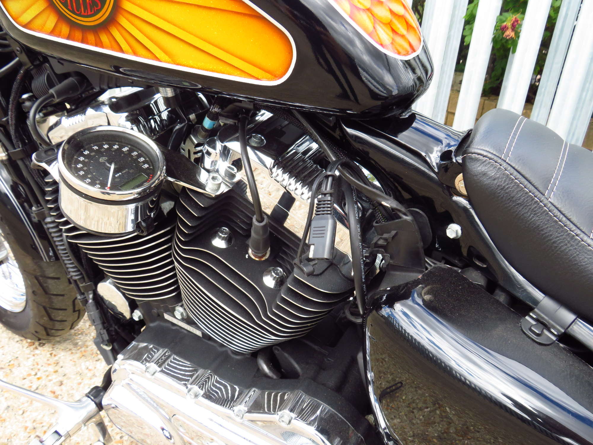 2015 Harley-Davidson XL1200C Sportster Custom 1,202cc-Auction Lot