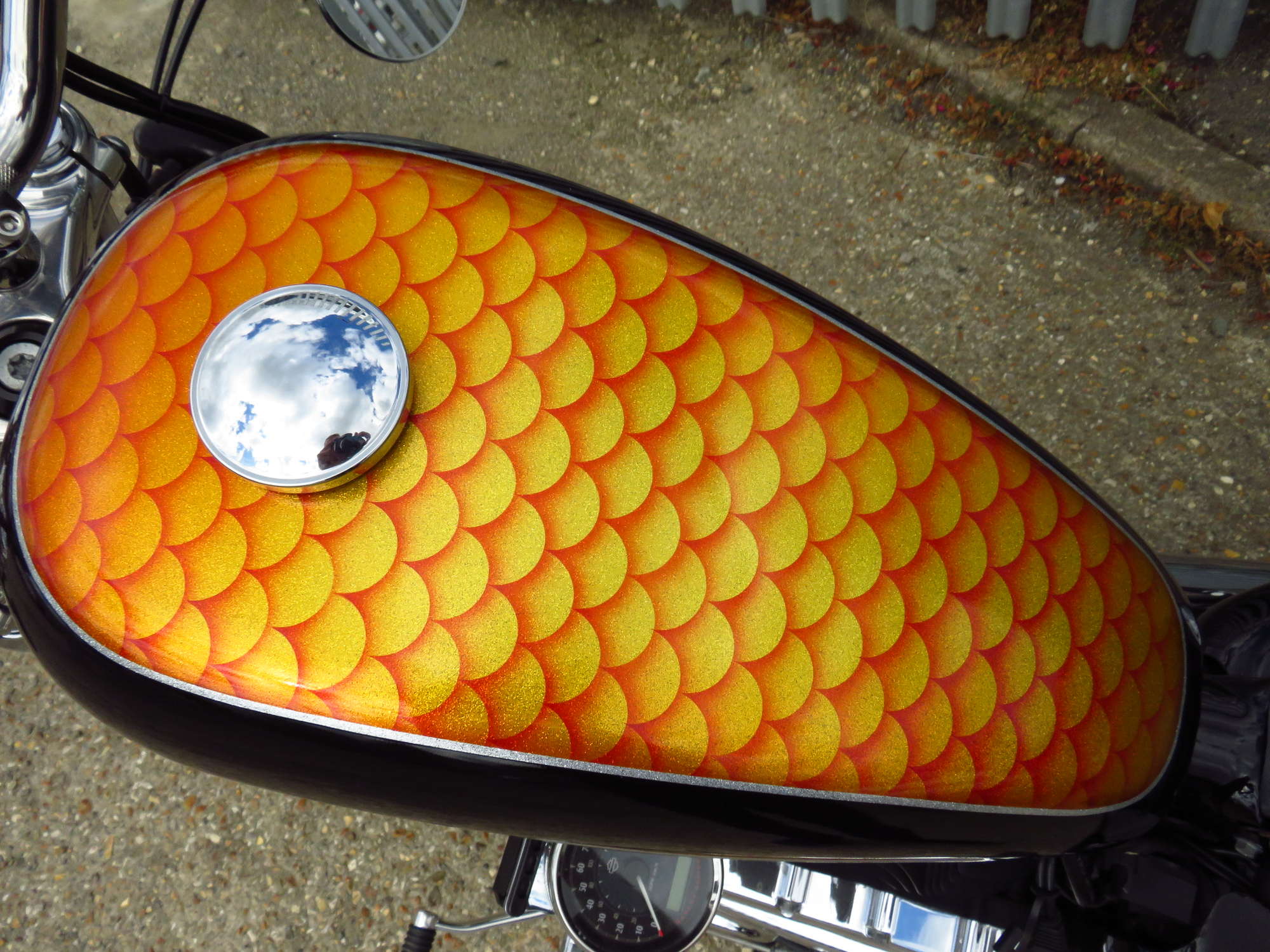 2015 Harley-Davidson XL1200C Sportster Custom 1,202cc-Auction Lot