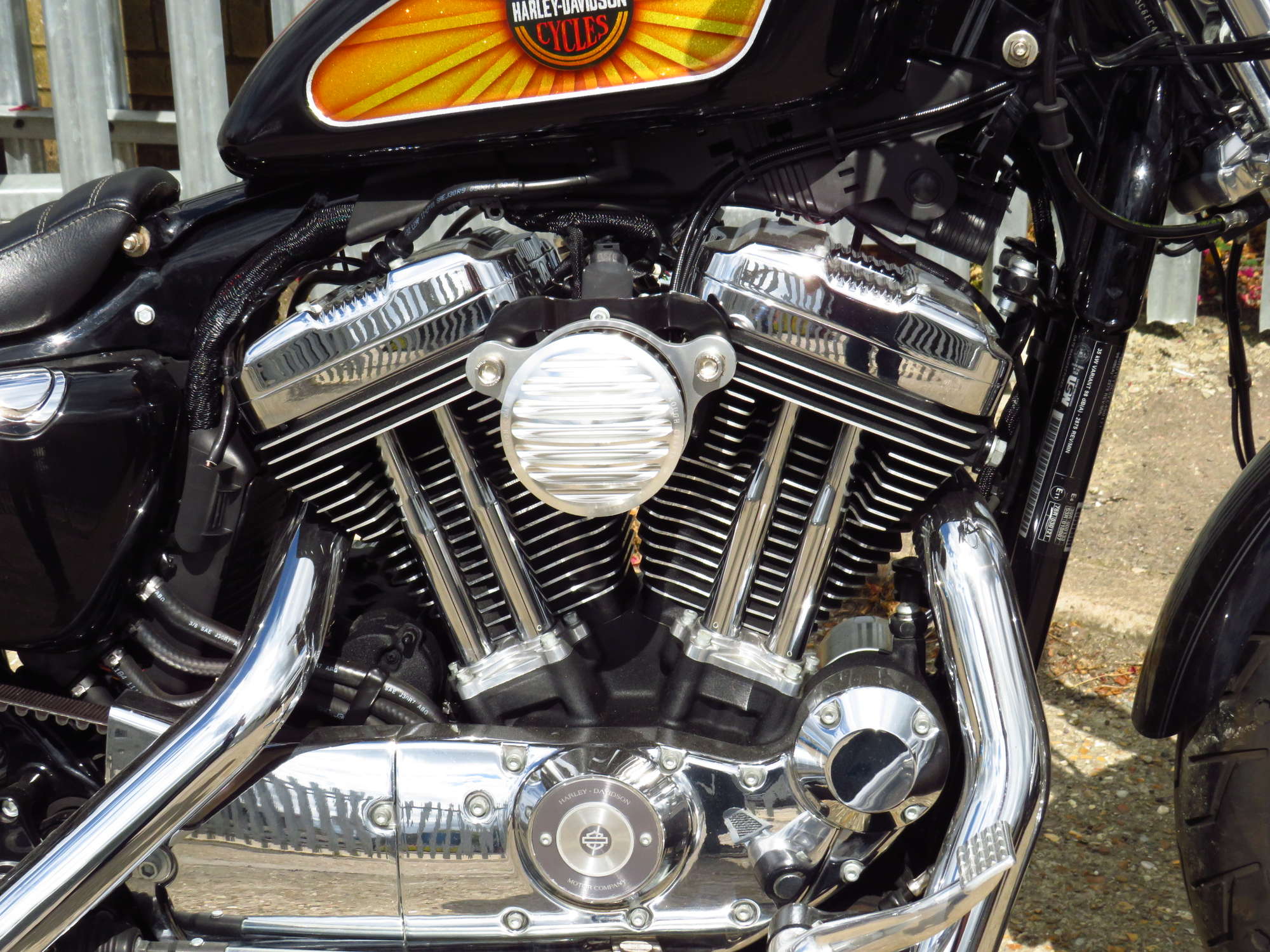 2015 Harley-Davidson XL1200C Sportster Custom 1,202cc-Auction Lot