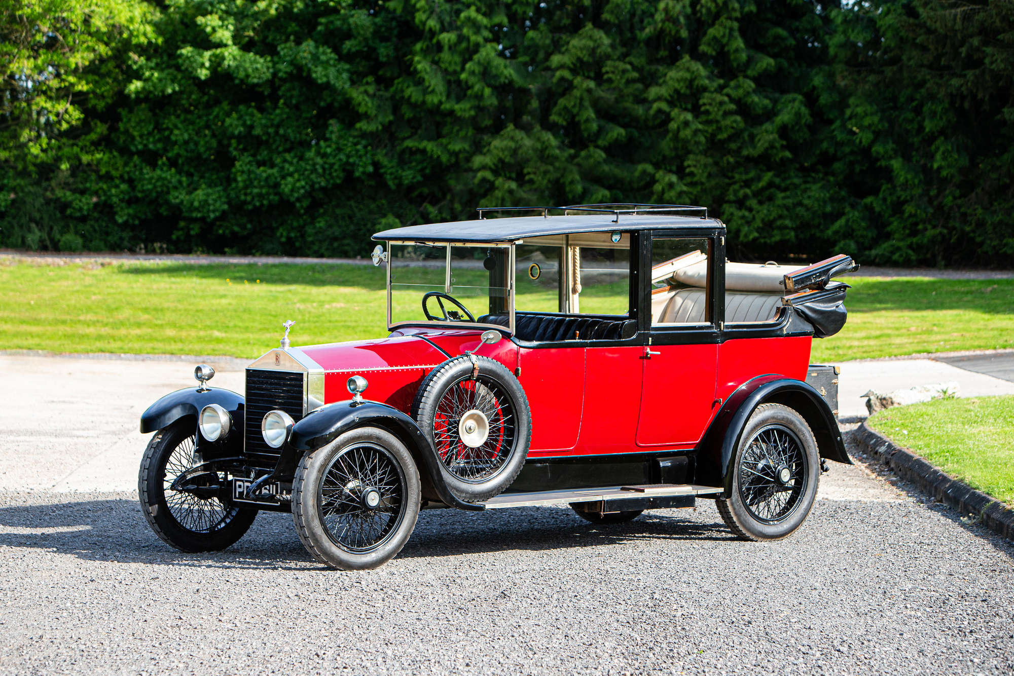 1923 Rolls-Royce 20hp Landaulette Coachwork by Hooper-Auction Lot