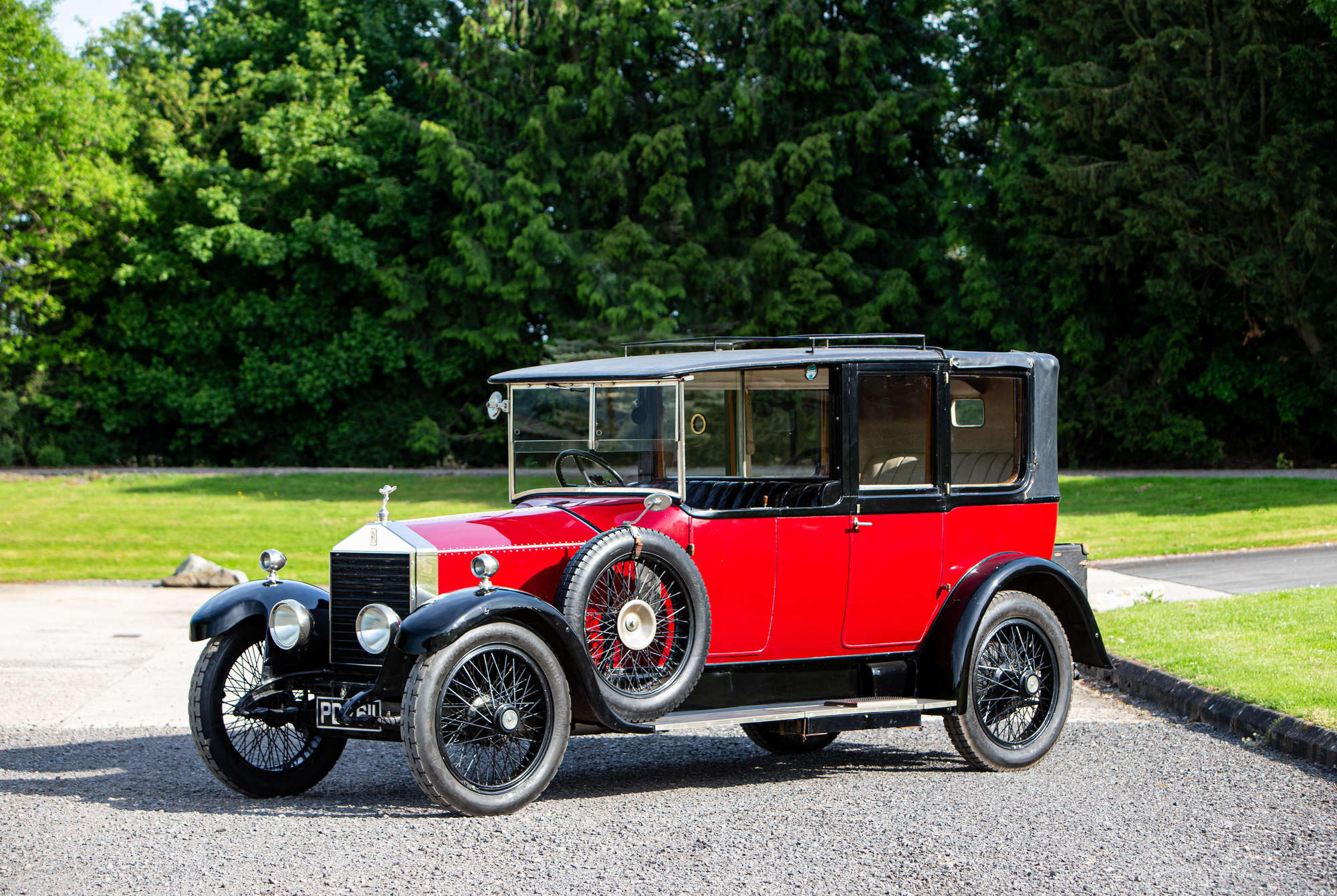 1923 Rolls-Royce 20hp Landaulette Coachwork by Hooper-Auction Lot