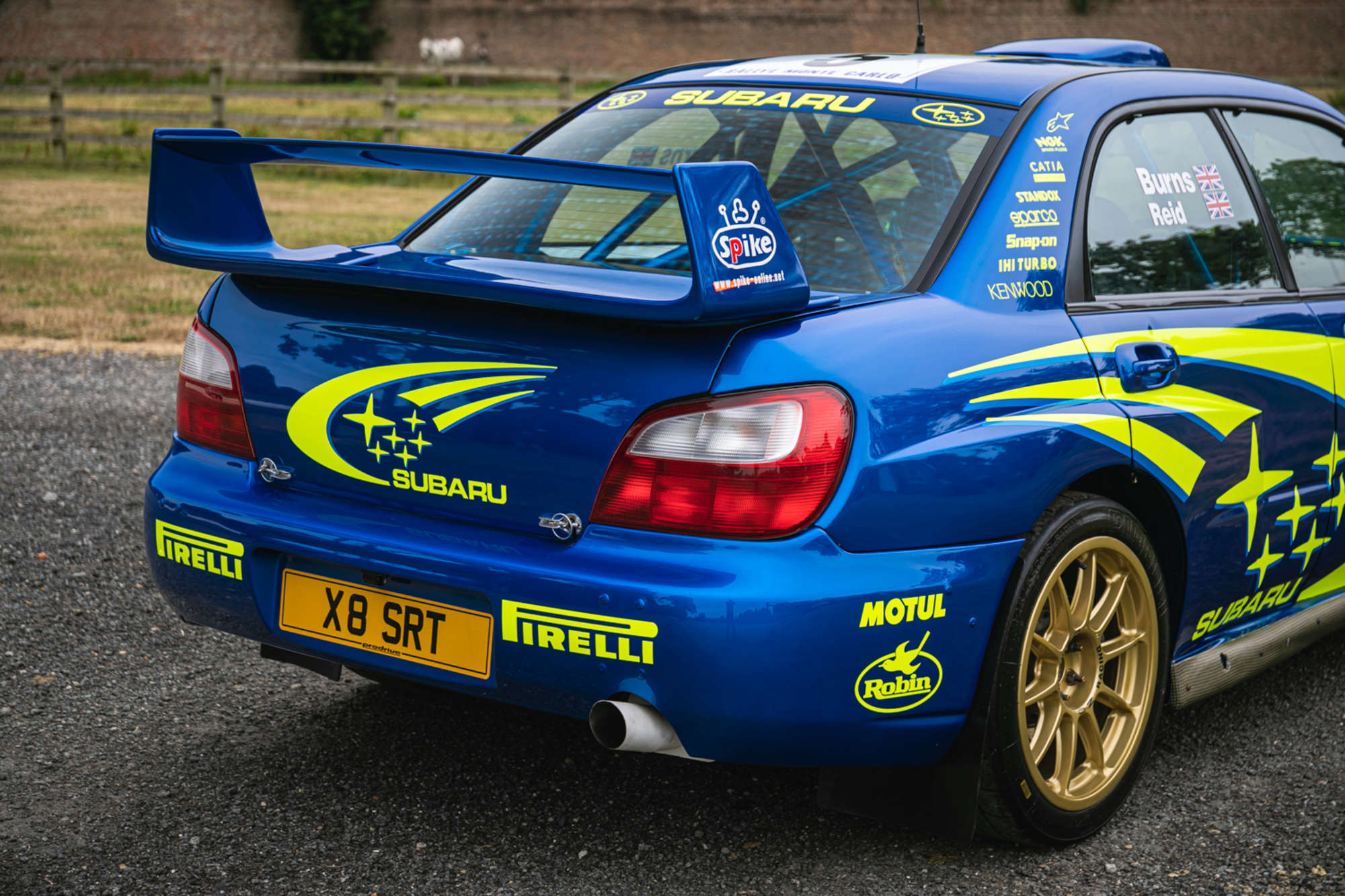 2001 Subaru Impreza WRC Ex-Richard Burns-Sold