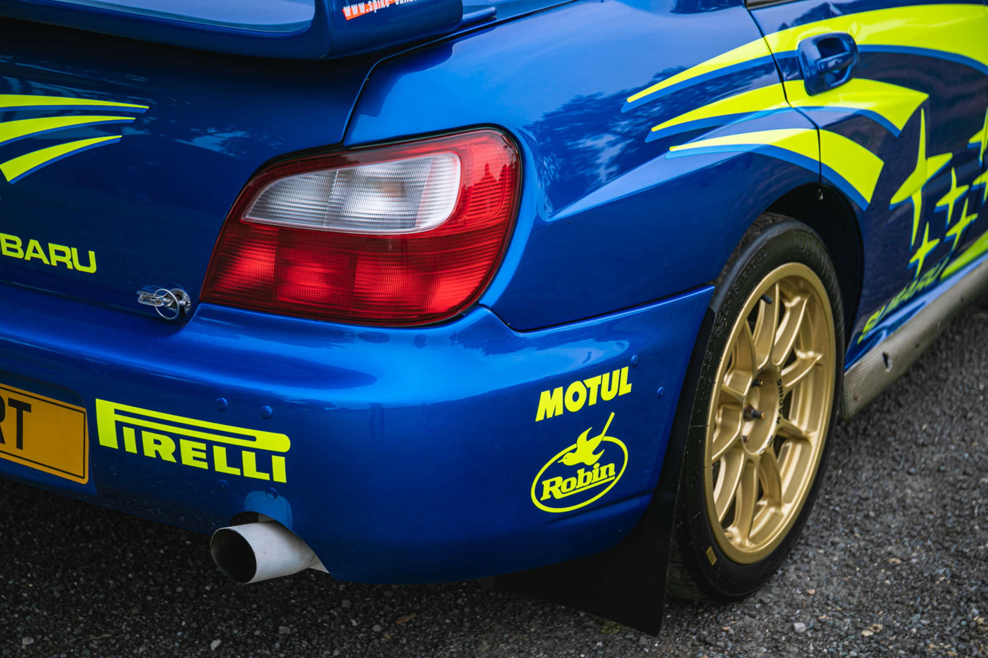 2001 Subaru Impreza WRC Ex-Richard Burns-Sold