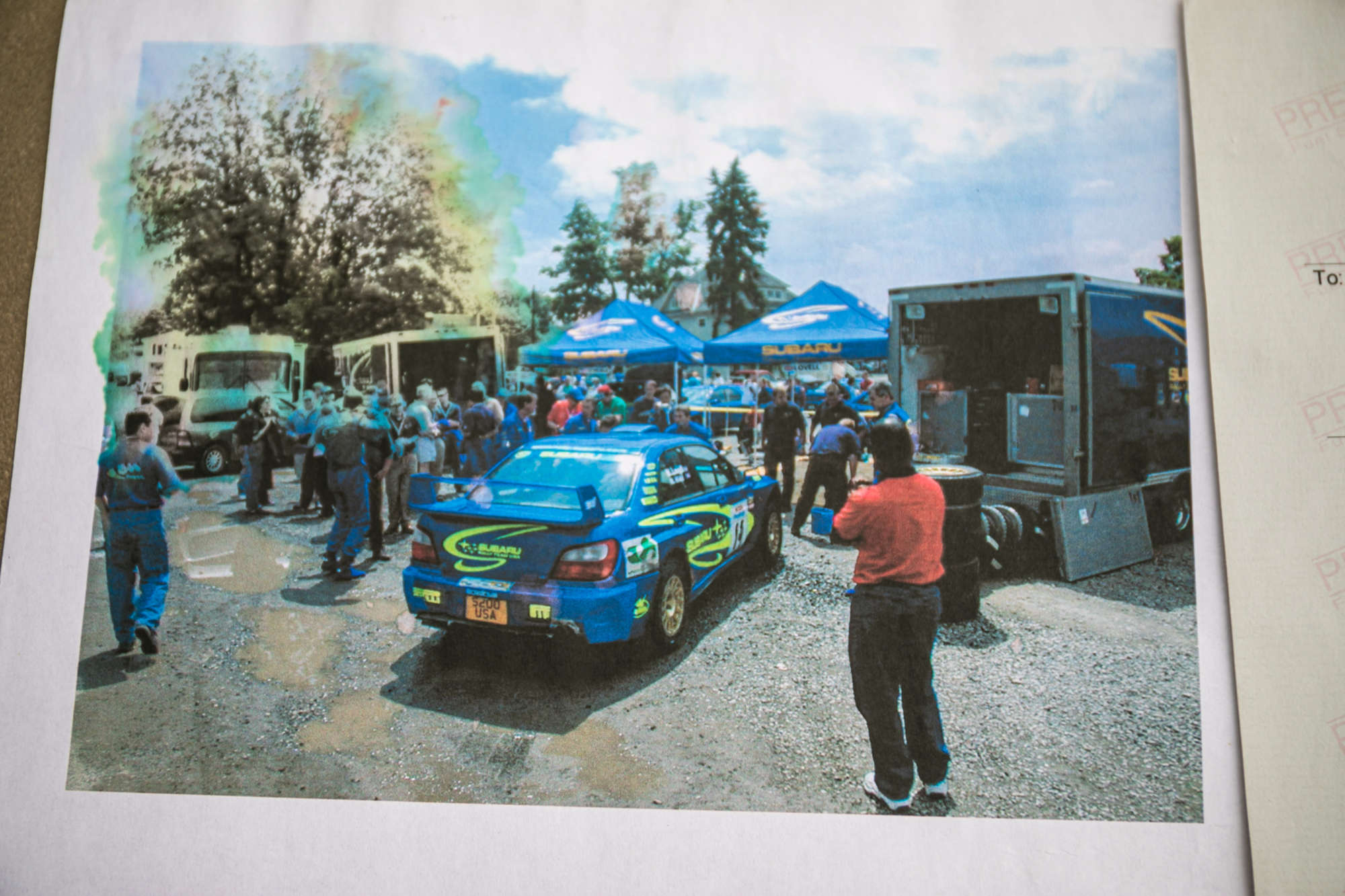 2001 Subaru Impreza WRC Ex-Richard Burns-Sold