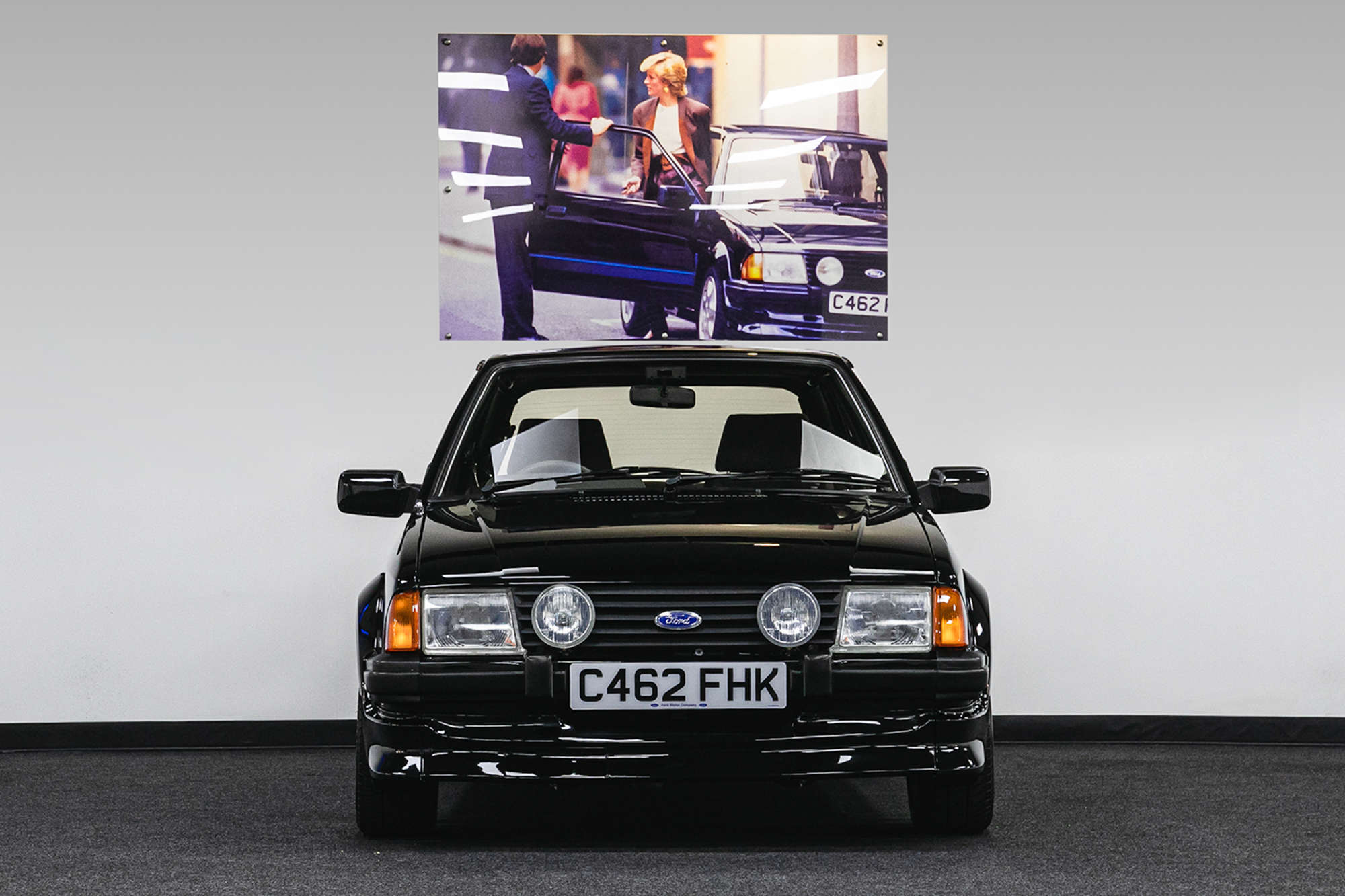 The Diana, Princess of Wales 1985 Ford Escort RS Turbo S1-Sold