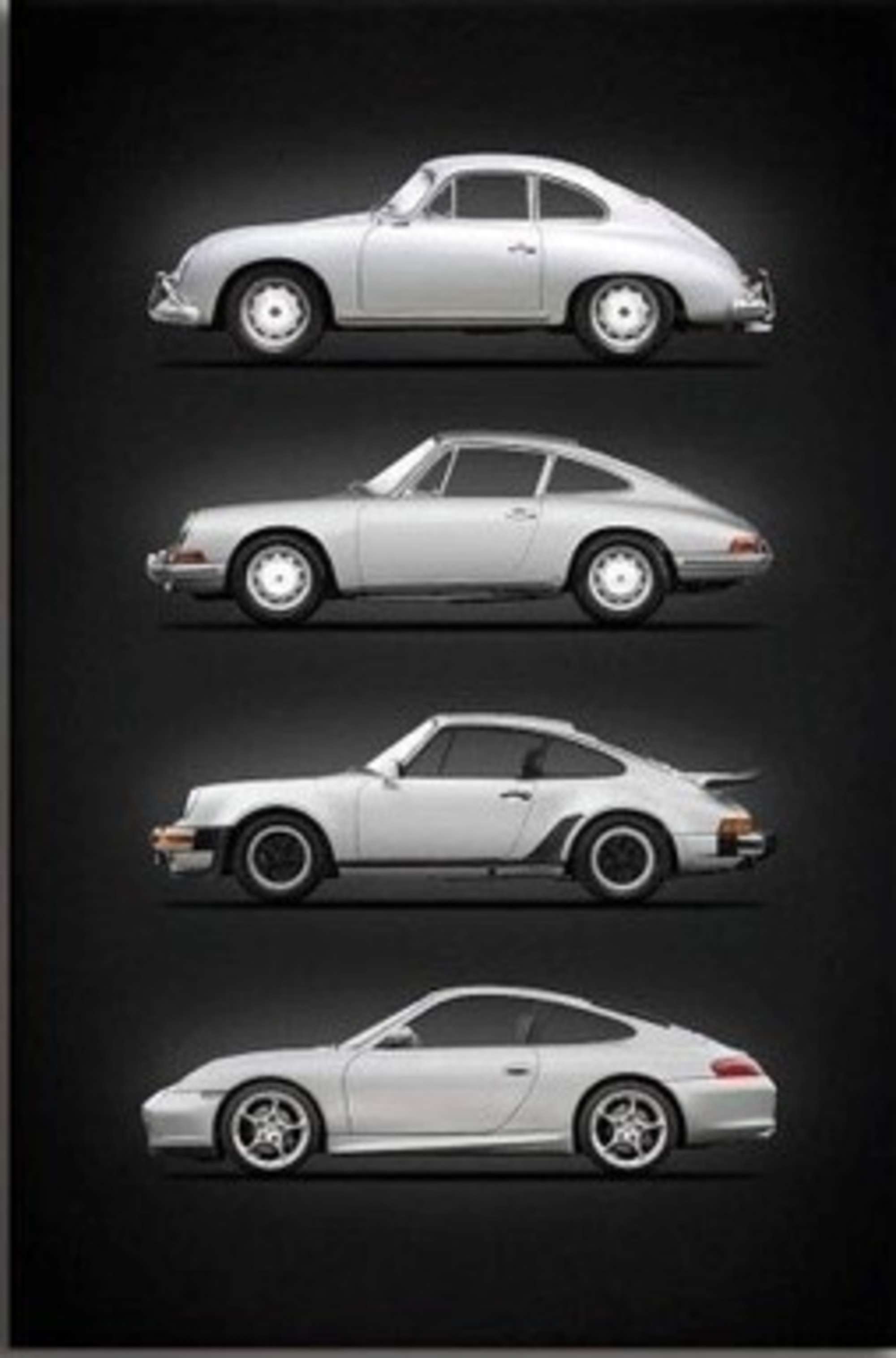 A Large and Impressive 'Evolution of the  Porsche 911' Stret-Sold
