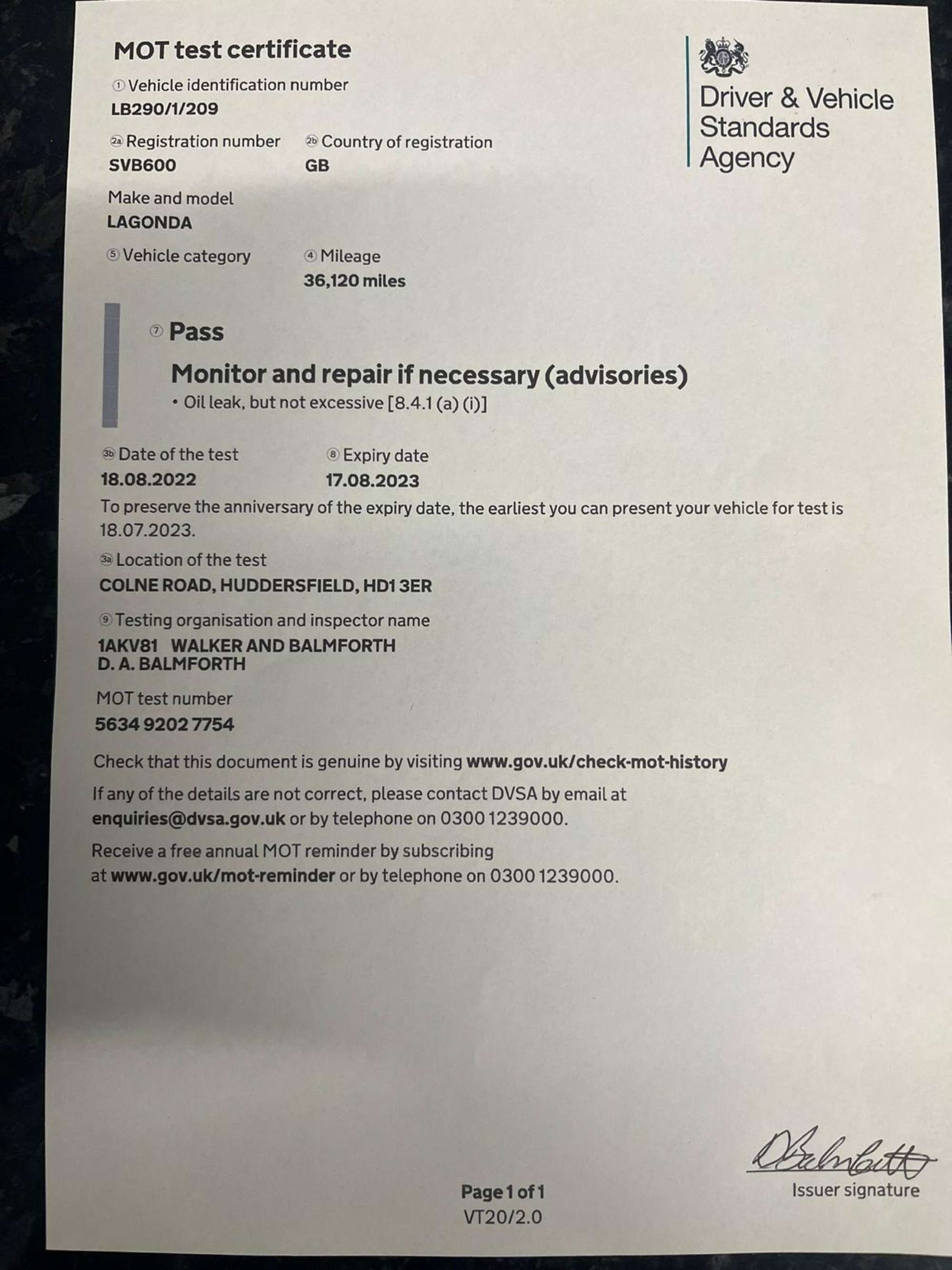 1957 Aston Martin Lagonda 3.0 Series II Saloon-Auction Lot