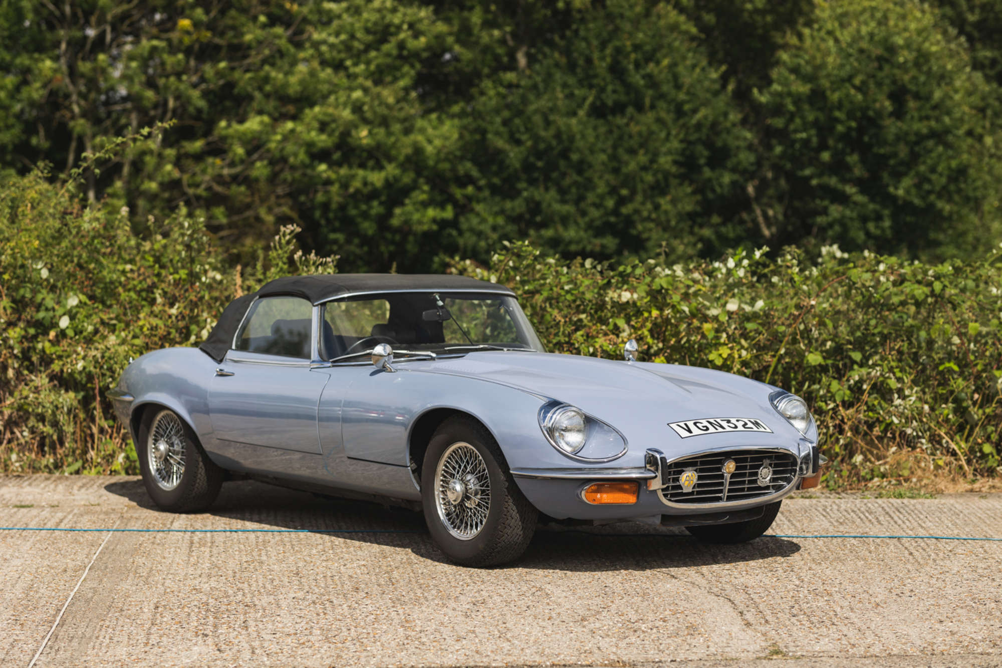 1973 Jaguar E-Type Series 3 V12 Roadster-Auction Lot