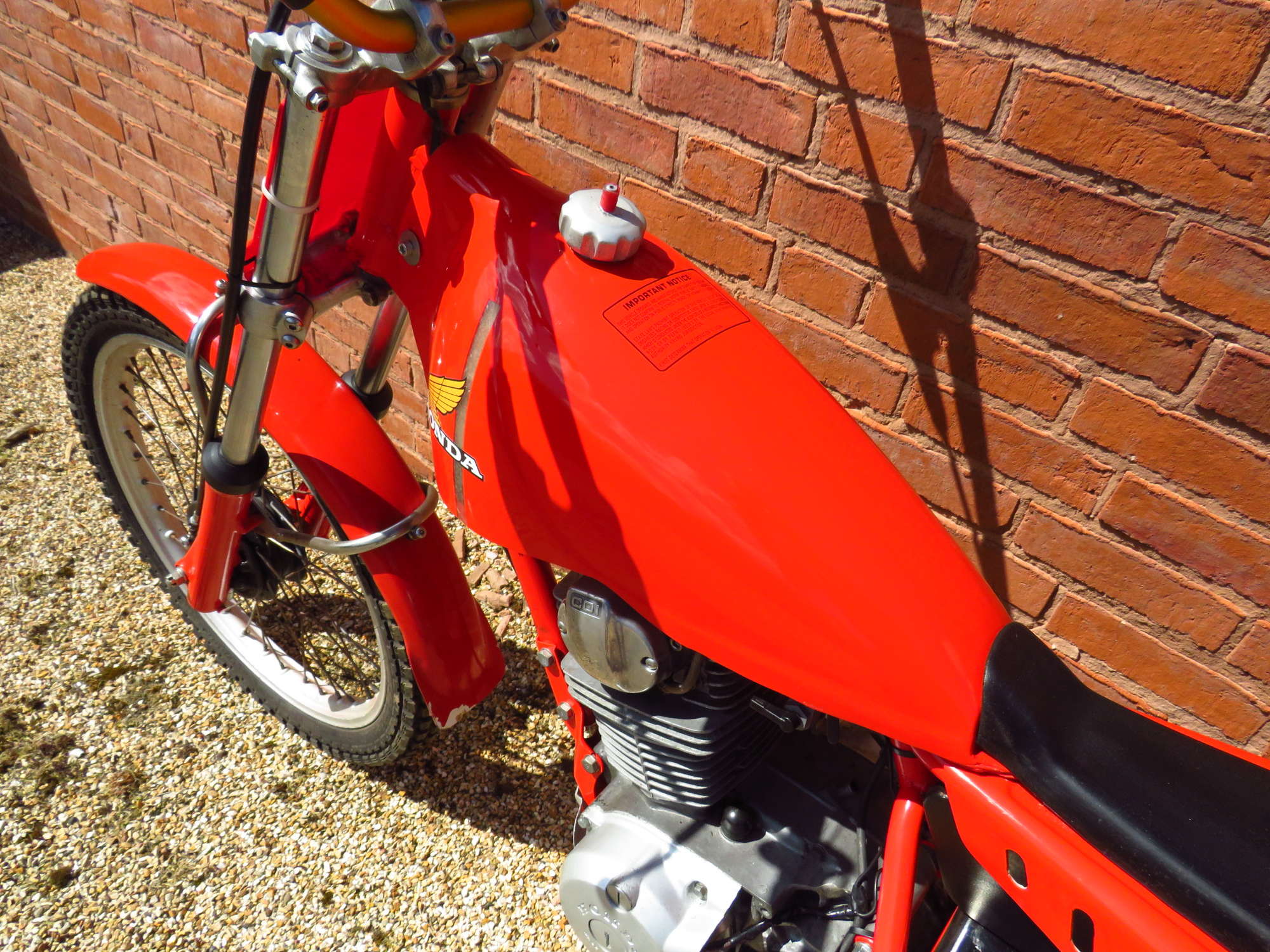 c.1985 Honda RS200 Trials Bike 200cc-Auction Lot