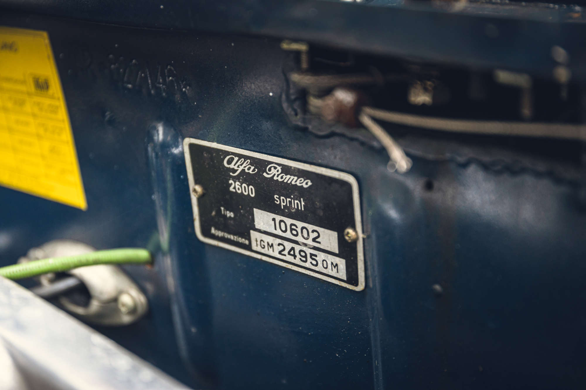 1963 Alfa Romeo 2600 Sprint-Sold