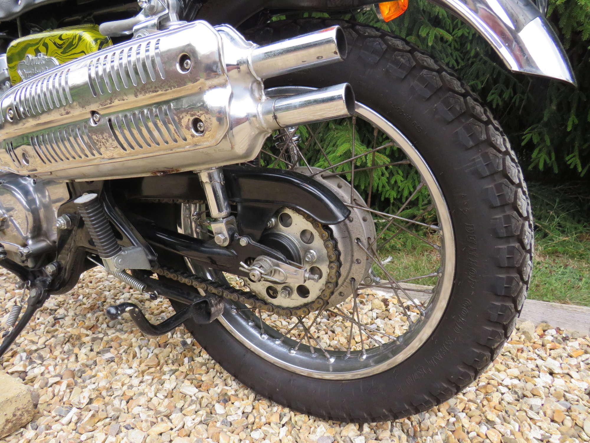 1971 Honda CL450 K4 Scrambler 444cc-Sold