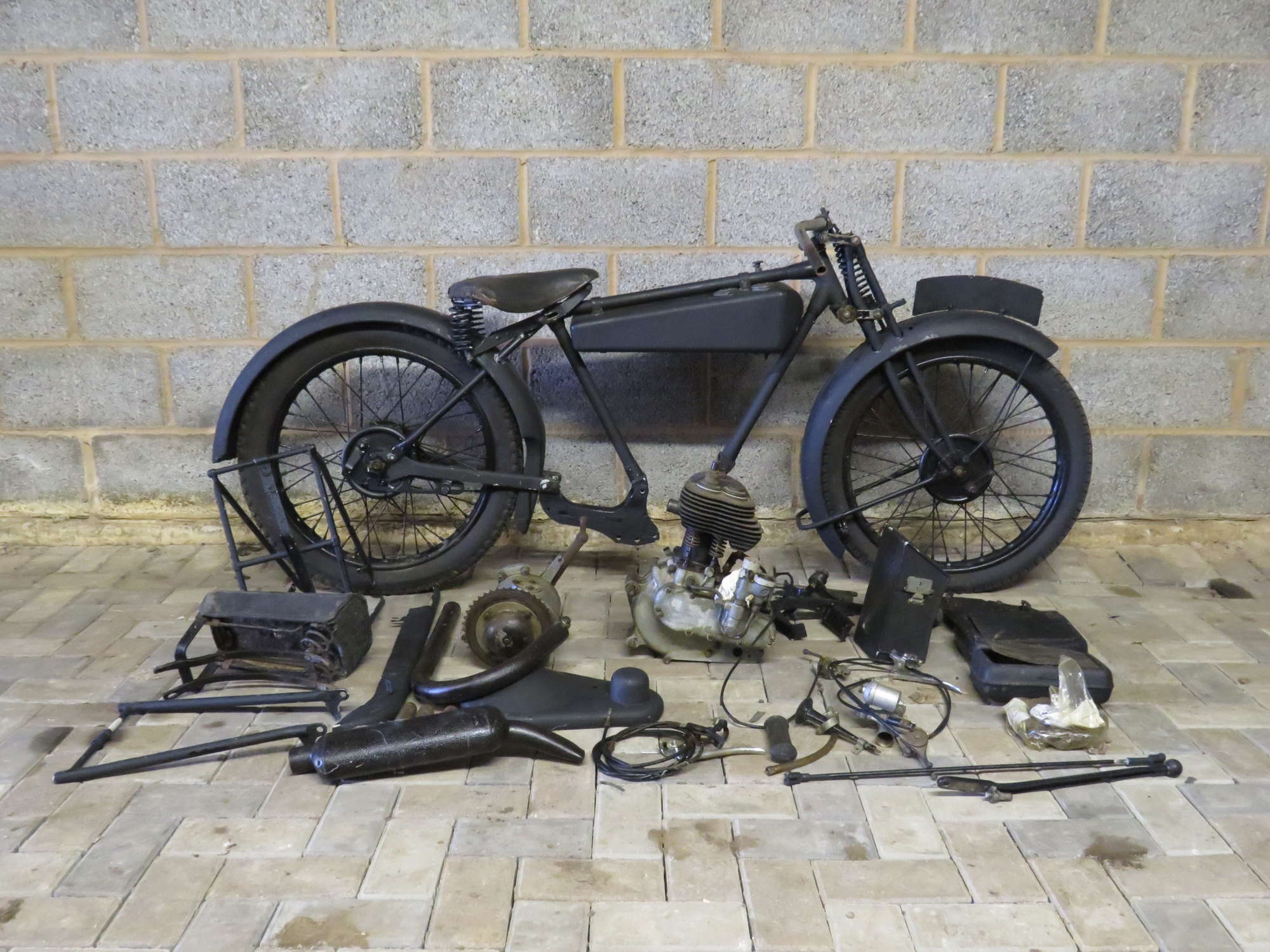 c.1928 BSA B28 Project 249cc-Sold