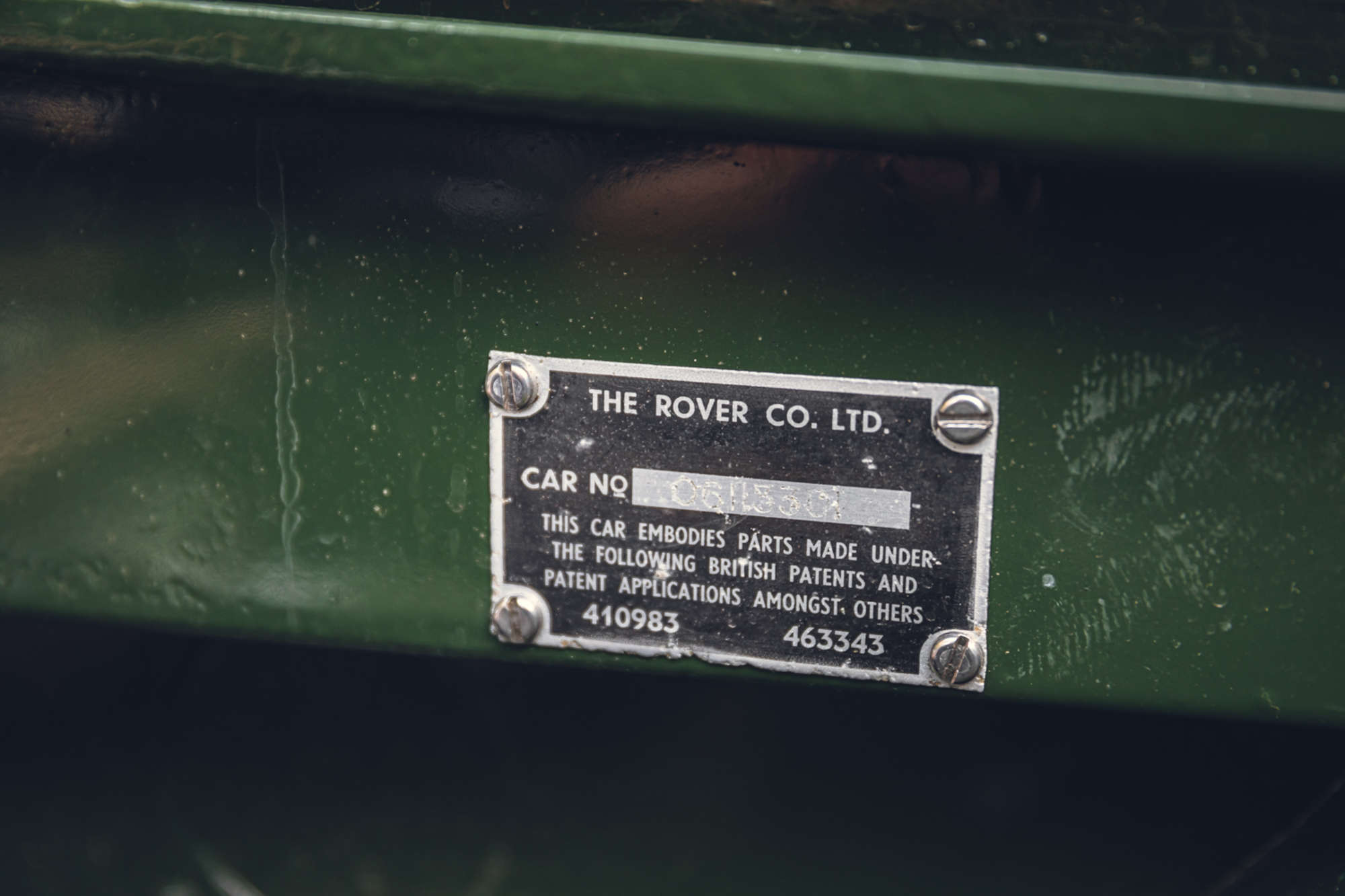 1950 Land Rover Series I 80