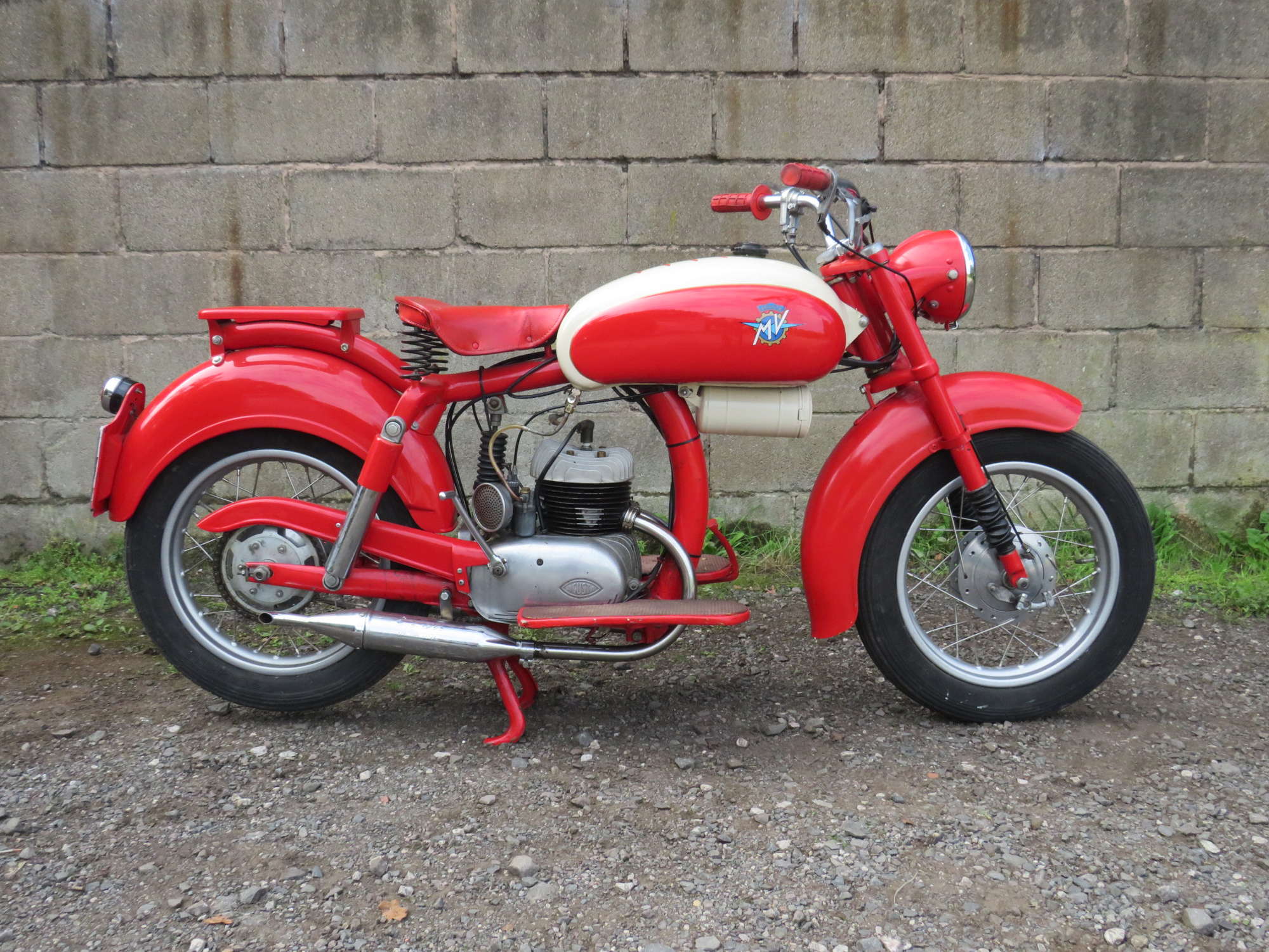 1955 MV Agusta 125 Pullman 123cc-Sold